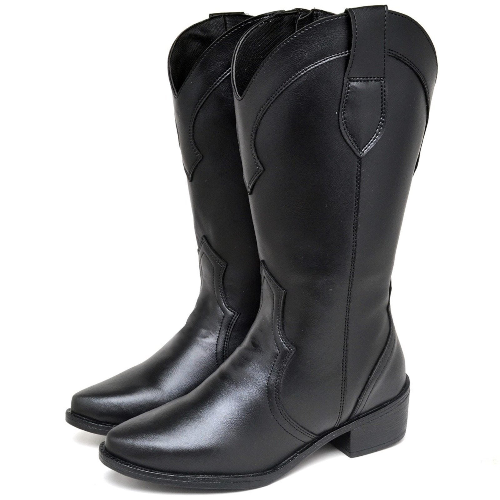 Bota Western Feminina Country Cano Alto DUBUY 1703FG