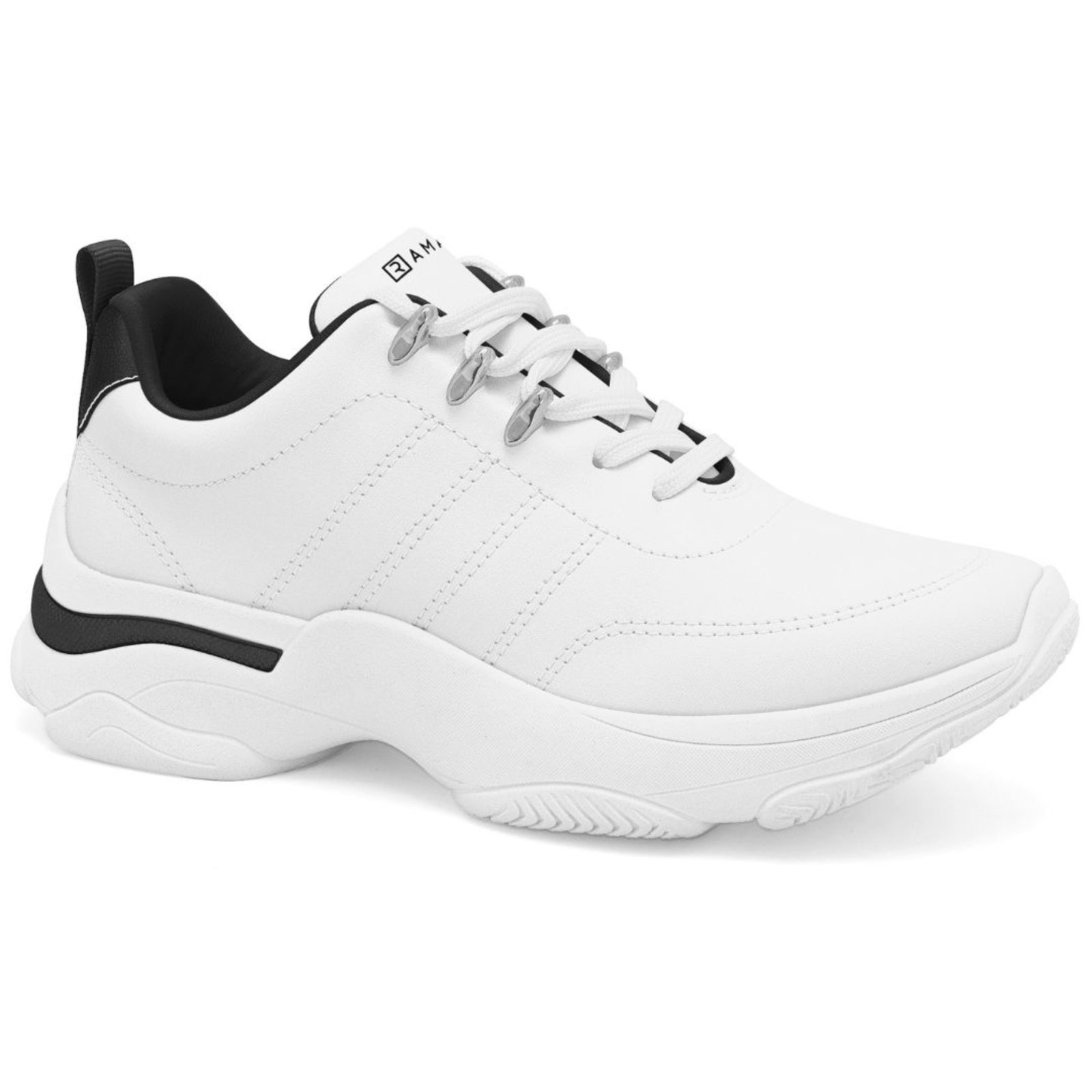 Vista 2 Tênis Feminino Jogging Ramarim 2574202-3 branco RAMARIM branco