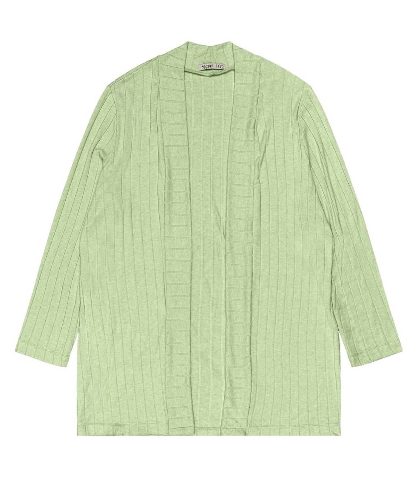 Cardigan Plus Size Feminino Secret Glam Verde
