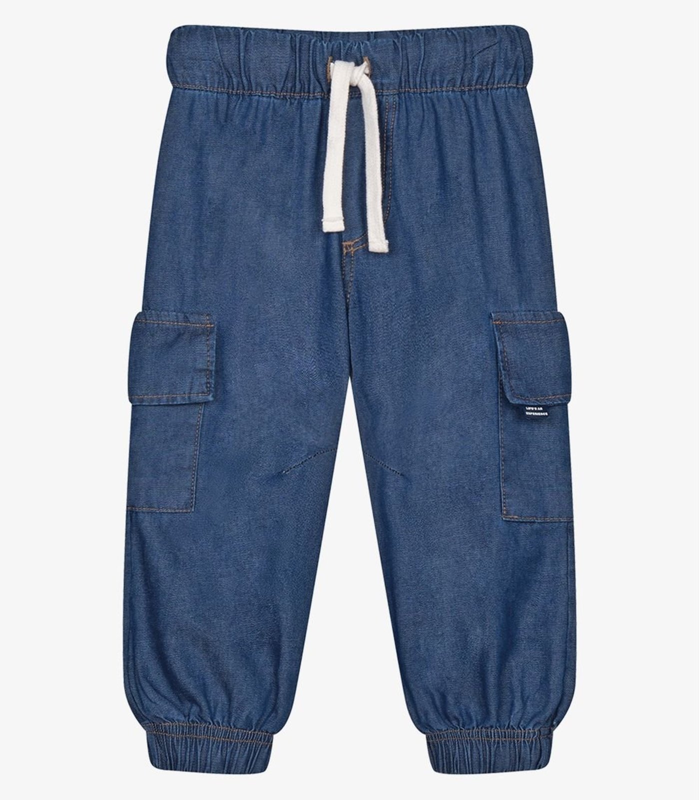 Infantil - Calça Jeans Cargo Trick Nick Azul