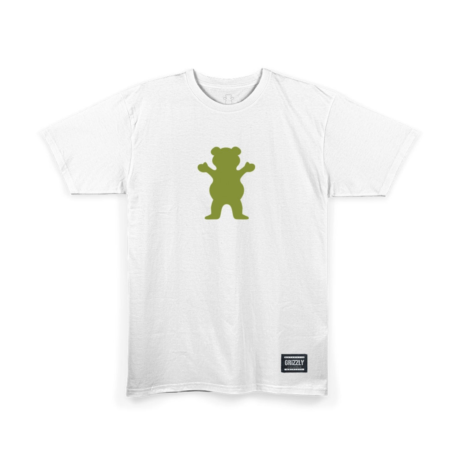 Camiseta Grizzly Og Bear Tee - WHITE