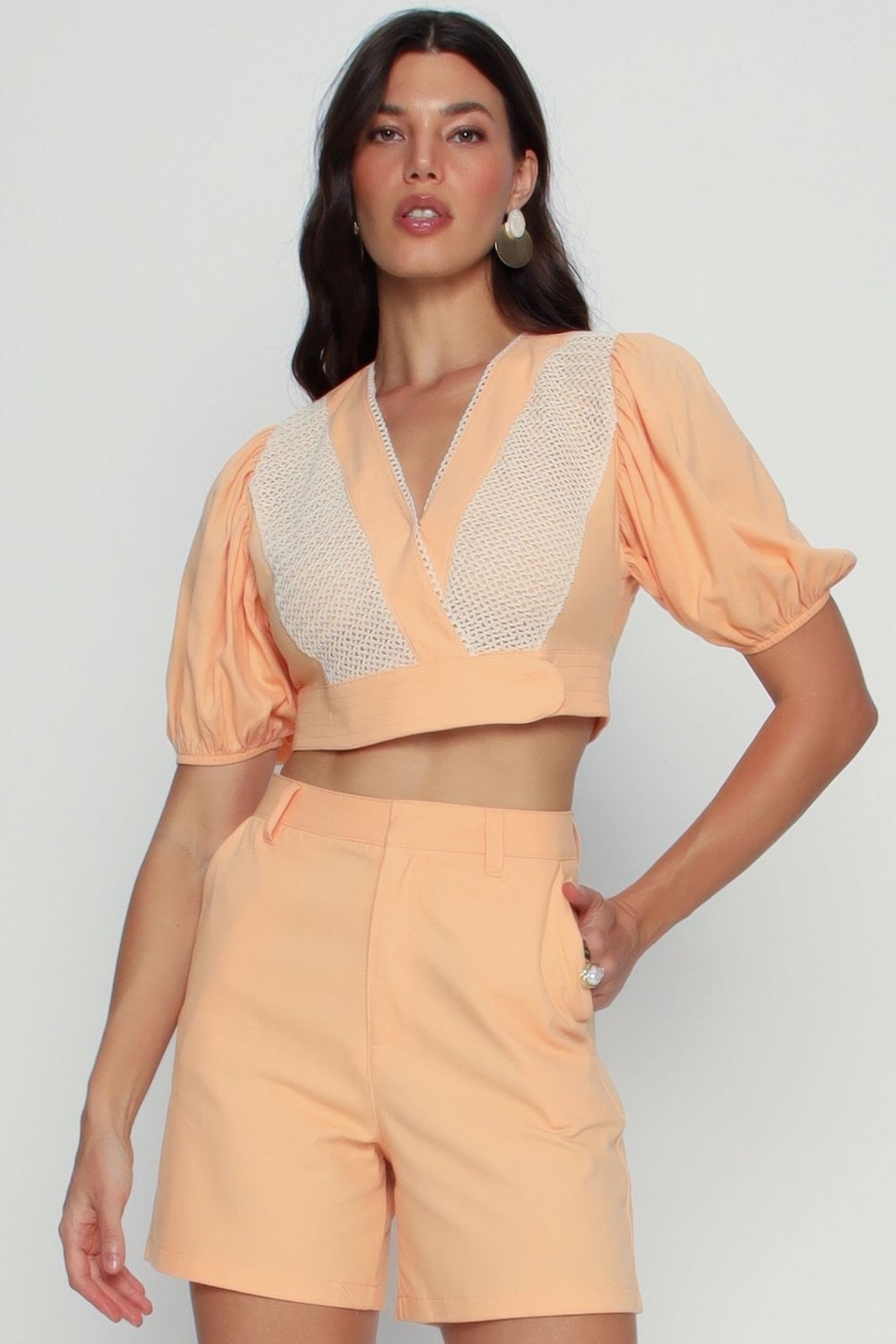 CROPPED FOLK PEACH FUZZ Gatabakana