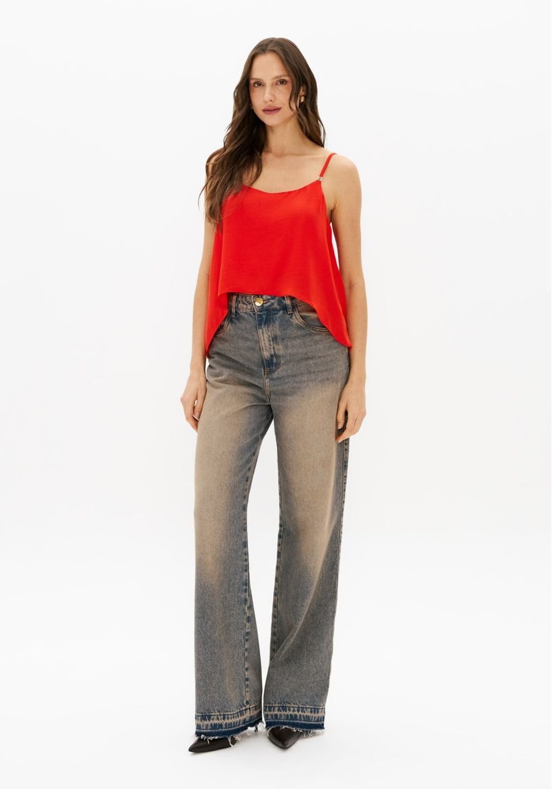 Blusa De Alça Curta Lança Perfume