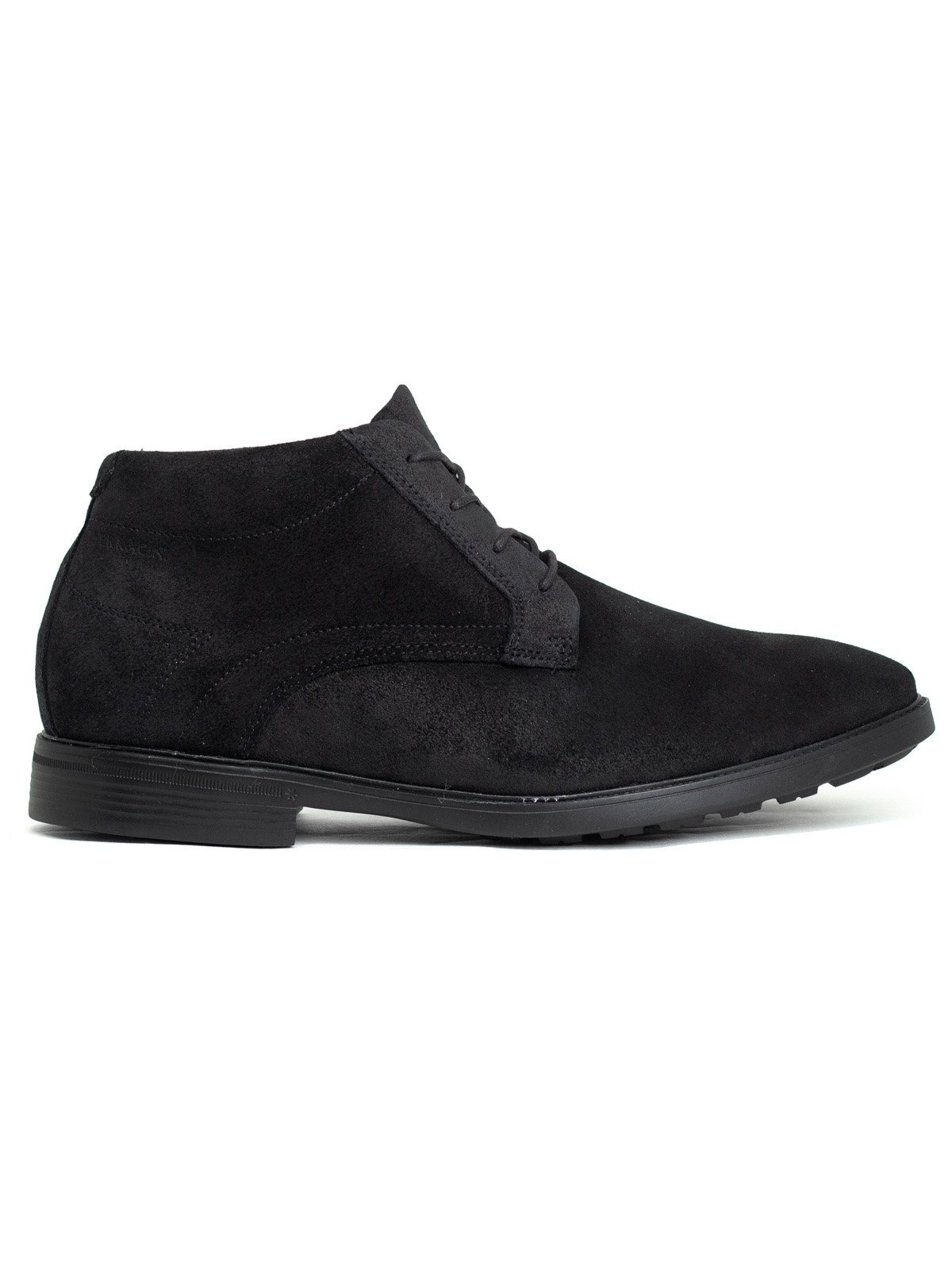 Bota Masculina Ferracini Bali Couro Cadarço Leve Cano Baixo Confortável Abotinada Preto
