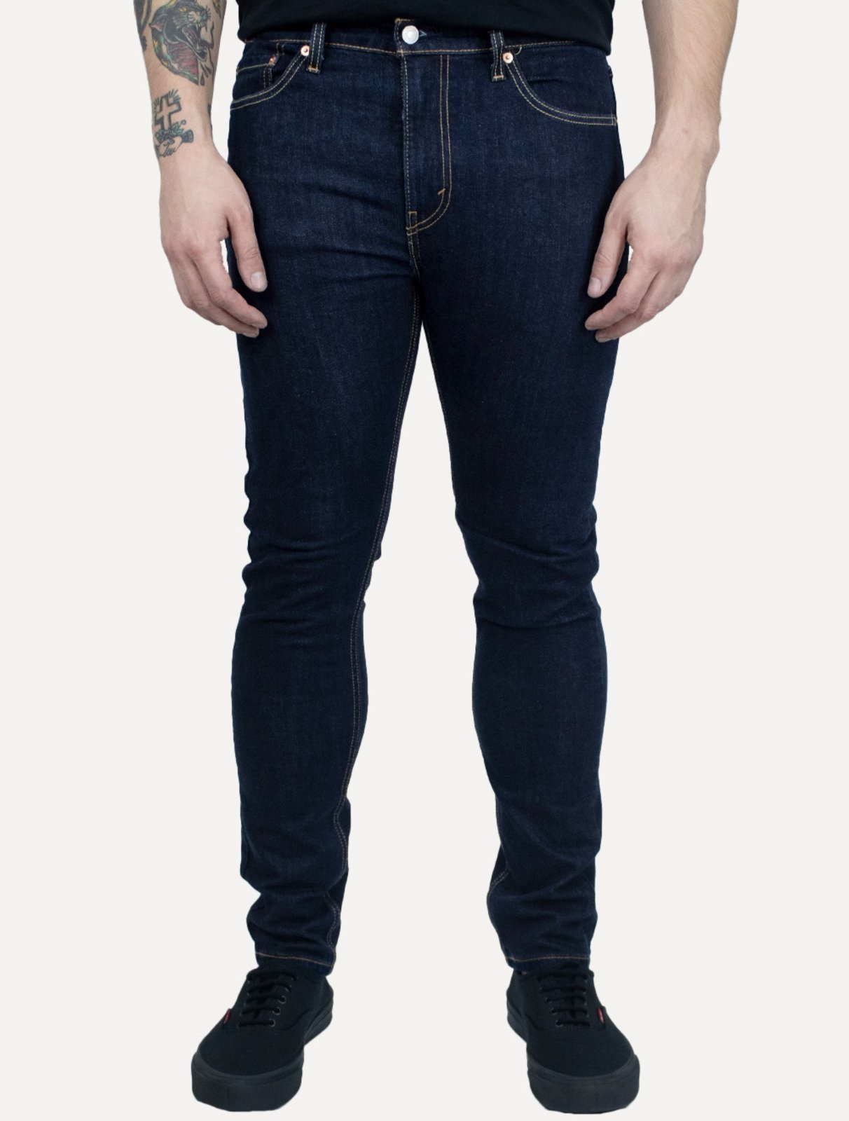 Calça Levis Jeans Masculina 510 Skinny Azul Marinho