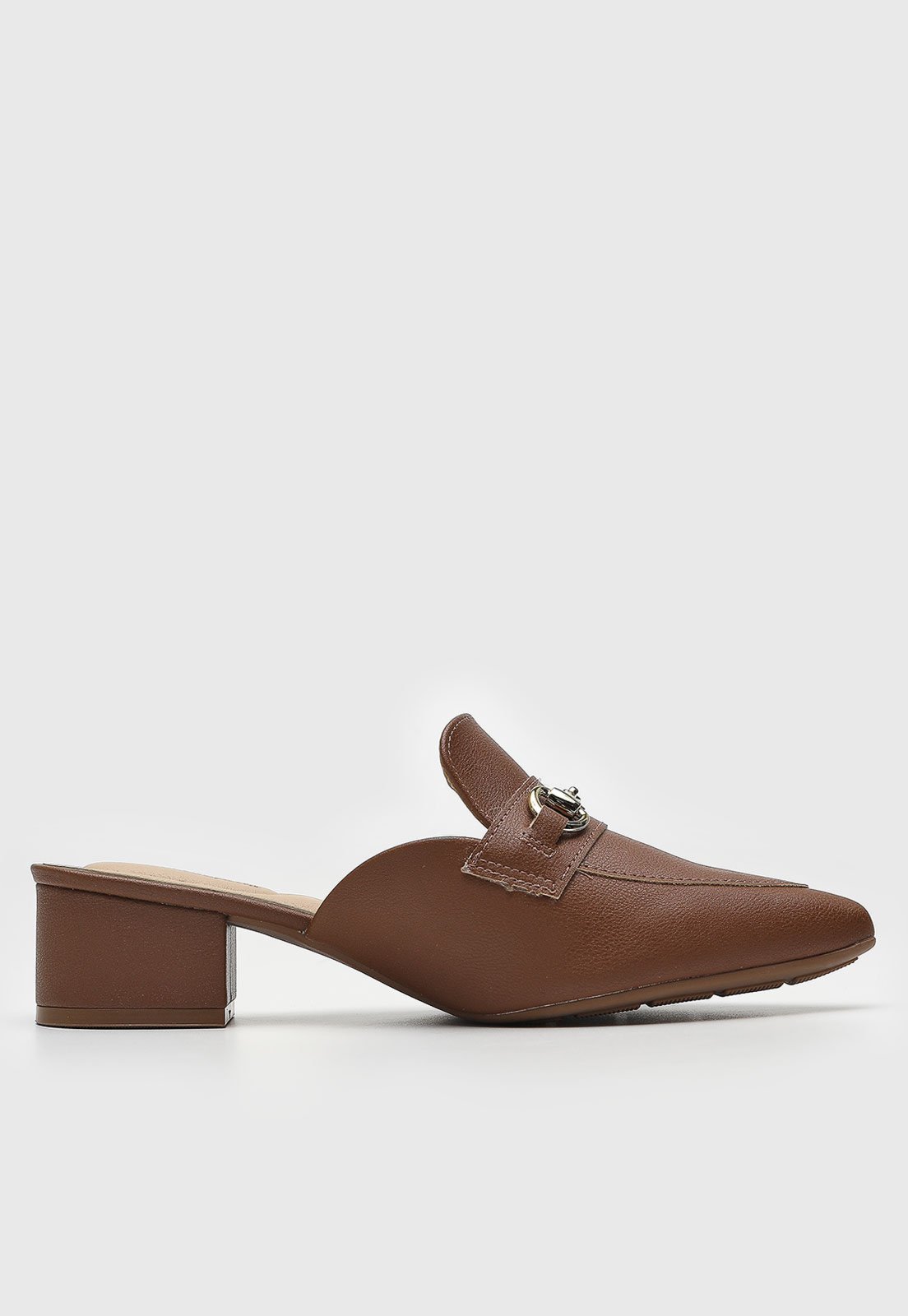 Vista 3 Scarpin Mule Modare Bridão marrom MODARE marrom