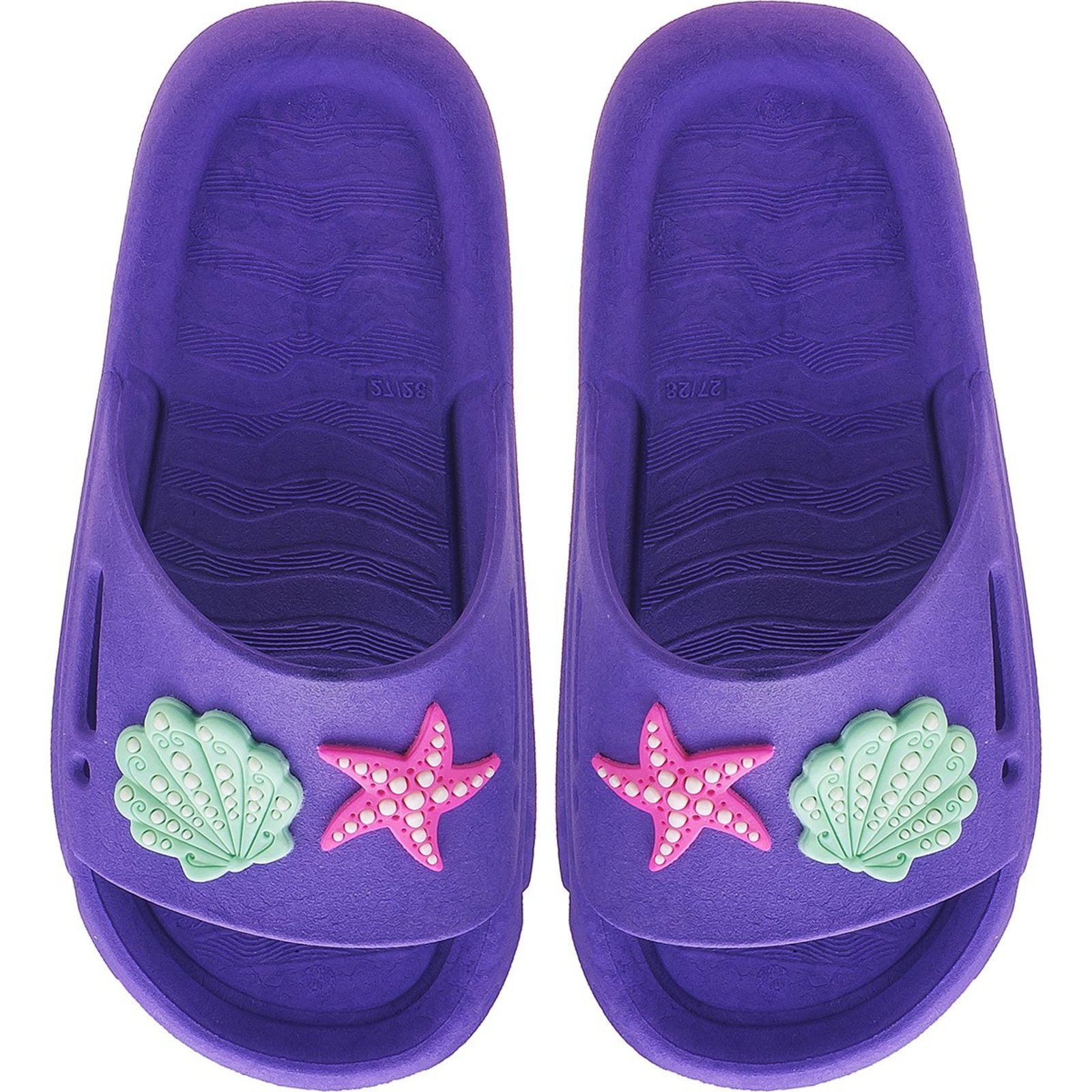 Infantil - Chinelo Slide Roxo Fundo do mar tep