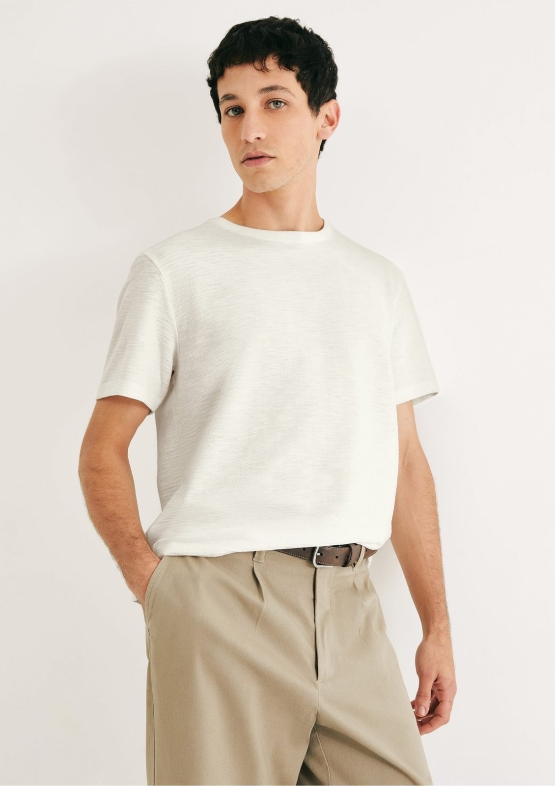 Camiseta Masculina Texturizada Regular Hering