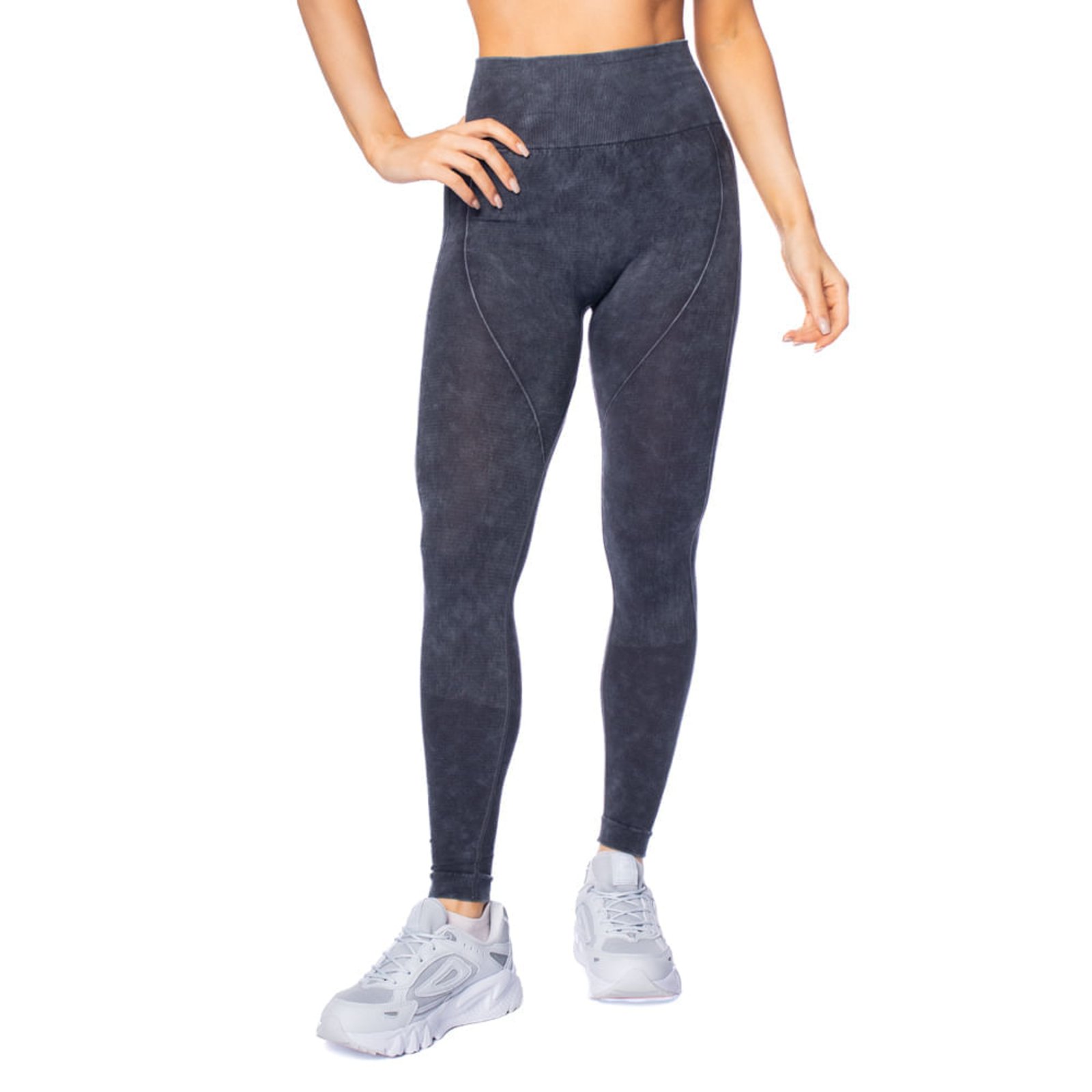 Vista 2 Legging Feminina Sea Surf Empina Bumbum Cintura Alta preto Sea Surf preto