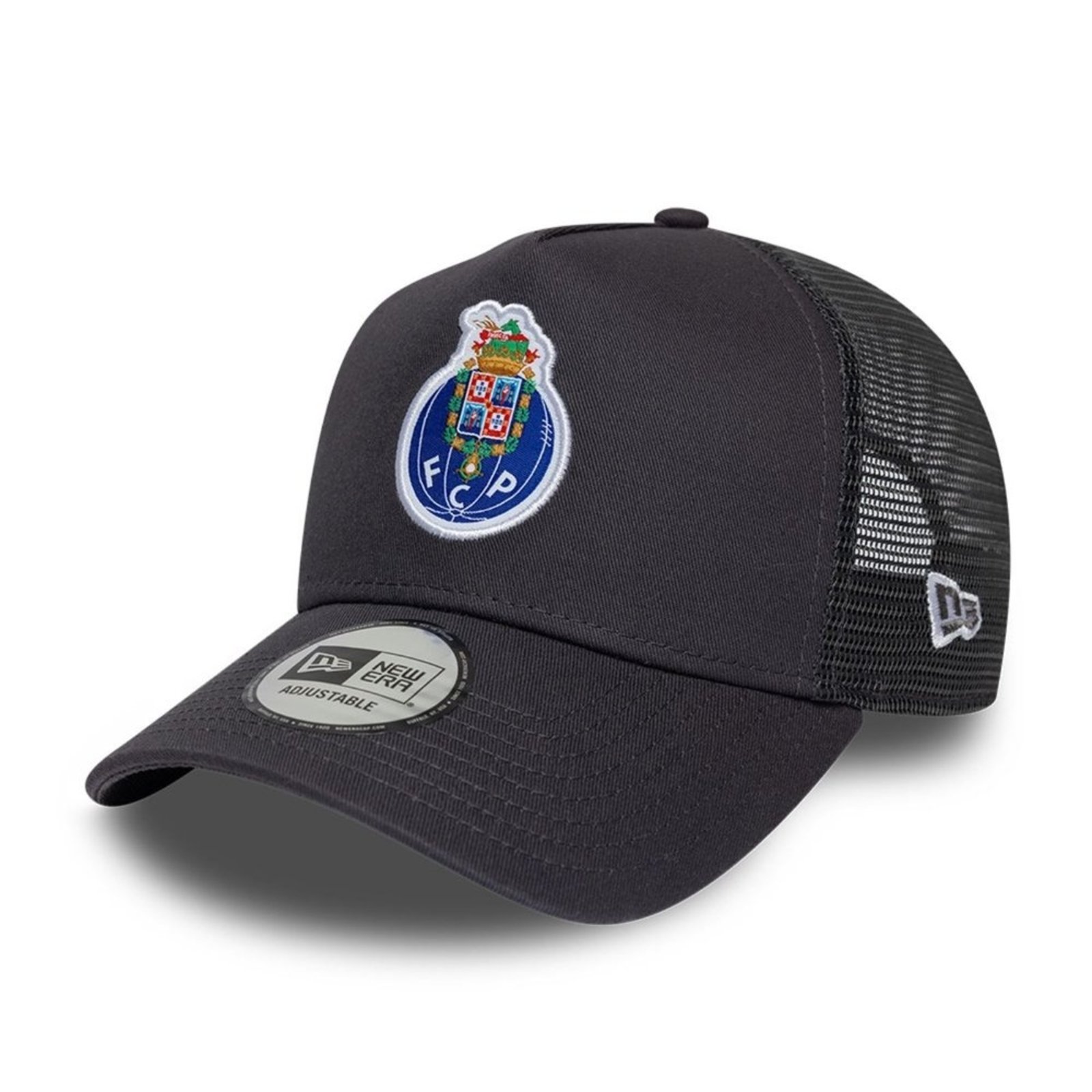Bone New Era Branded 9FORTY A-FRAME TRUCKER Cinza