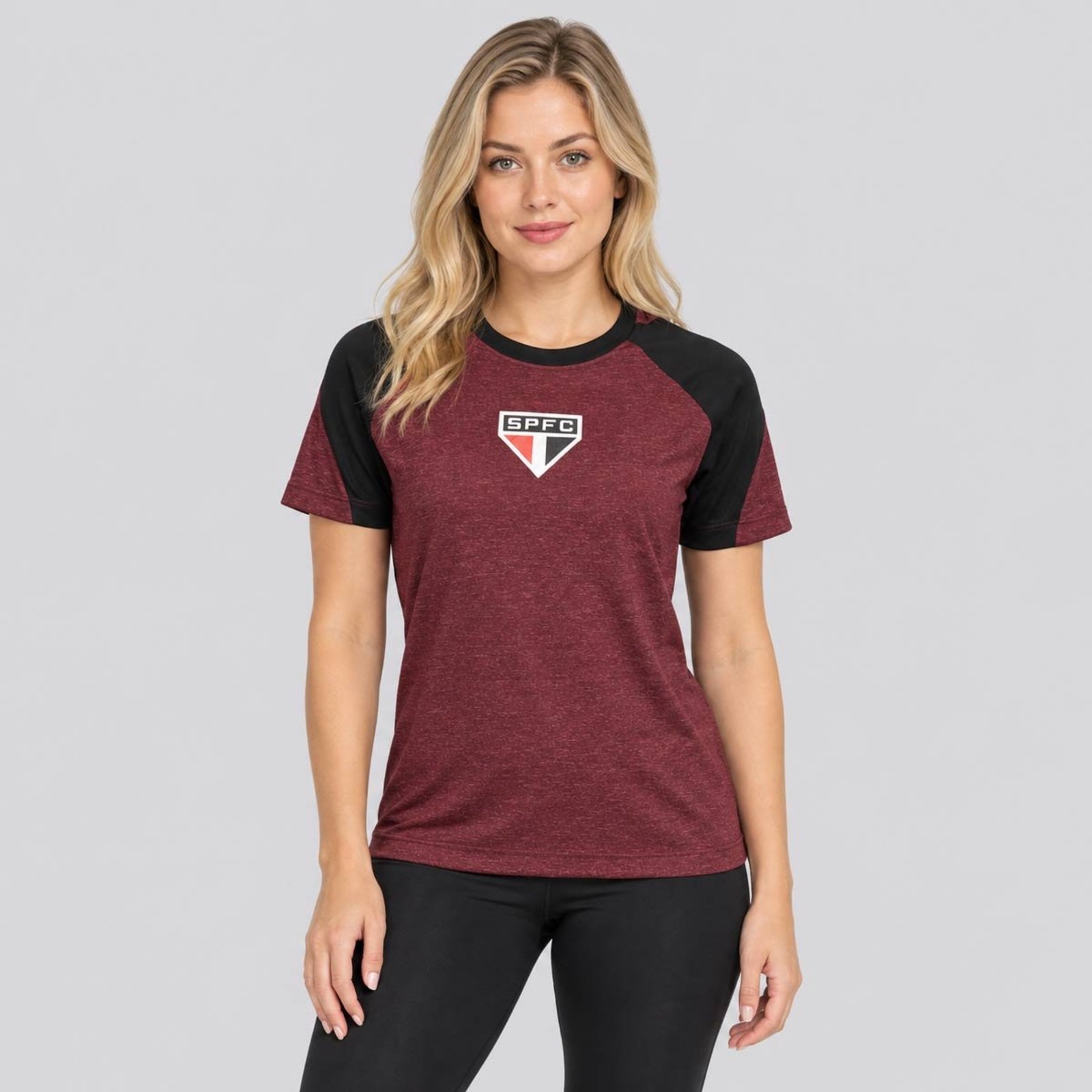 Camisa São Paulo Tremor Feminina Bordô
