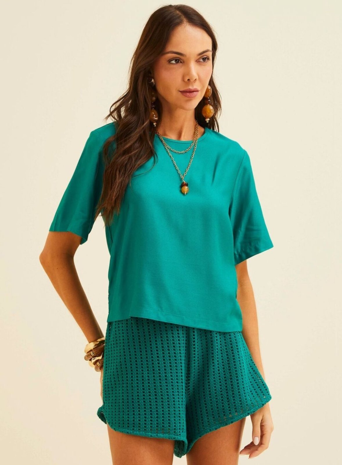 Camiseta Forum Verde Palmleef