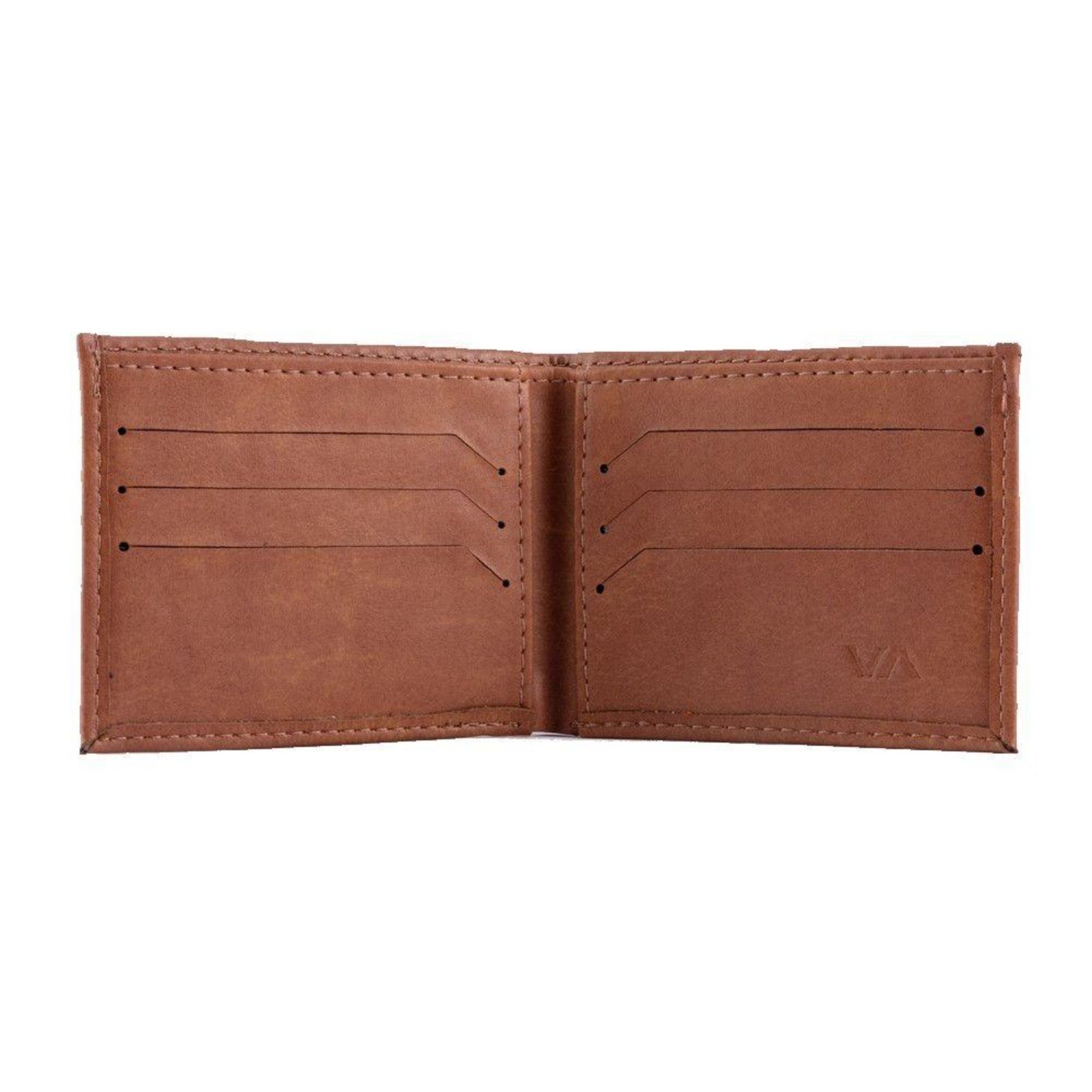 Vista 3 Carteira RVCA Crest Bifold marrom RVCA marrom
