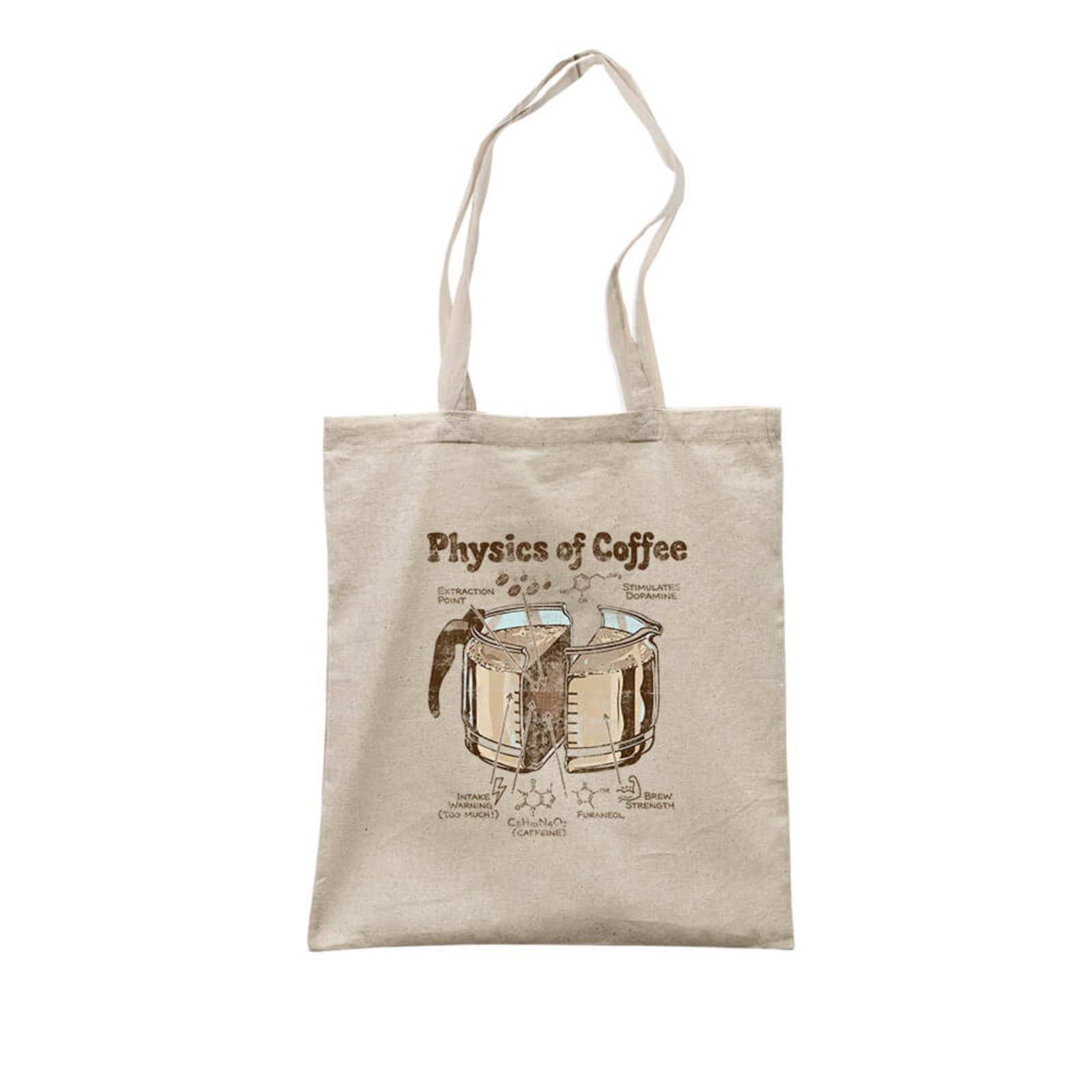 Ecobag Física do Café - Bege - Casual - Studio Geek