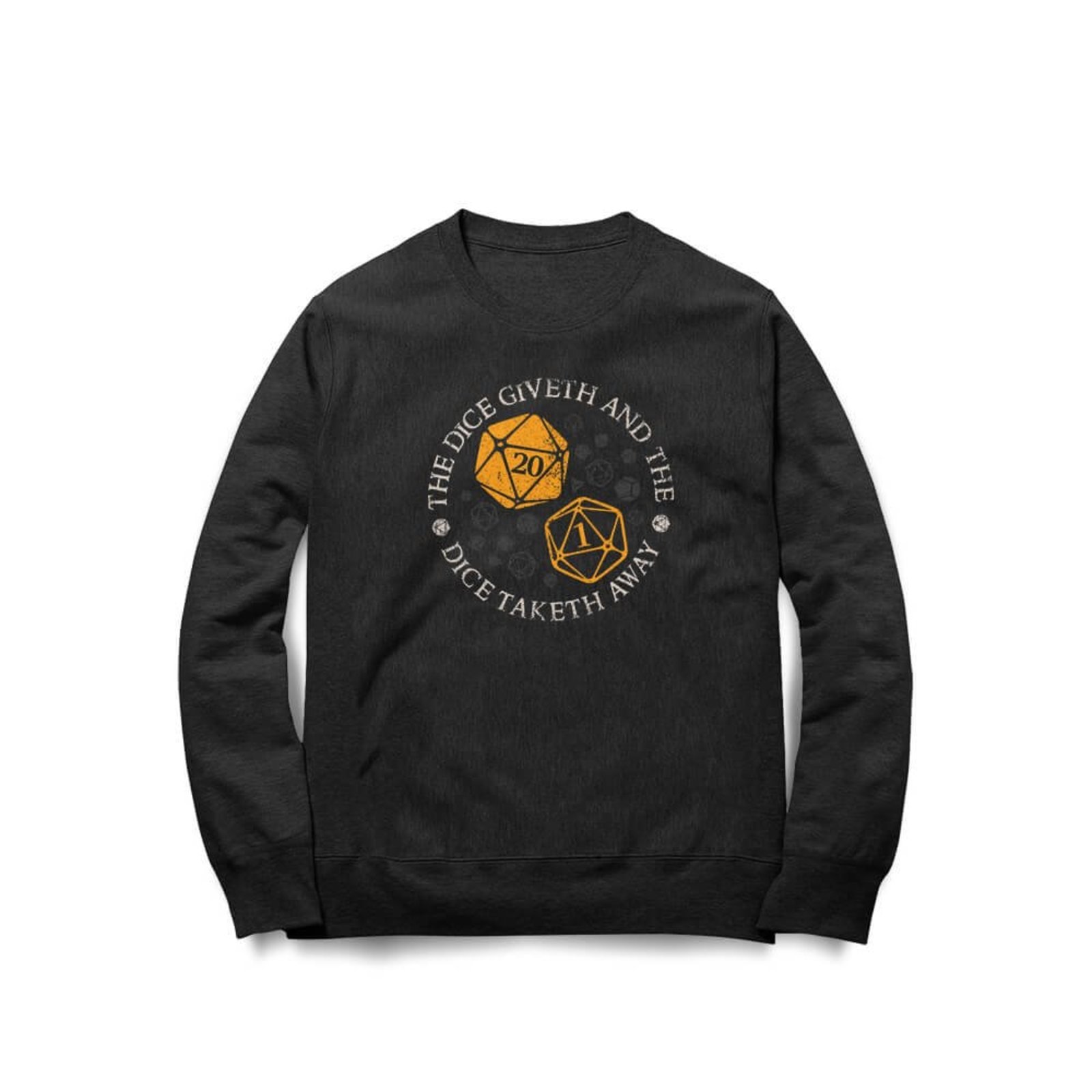 Moletom Giveth And Taketh Away - Preto - Casual - Studio Geek