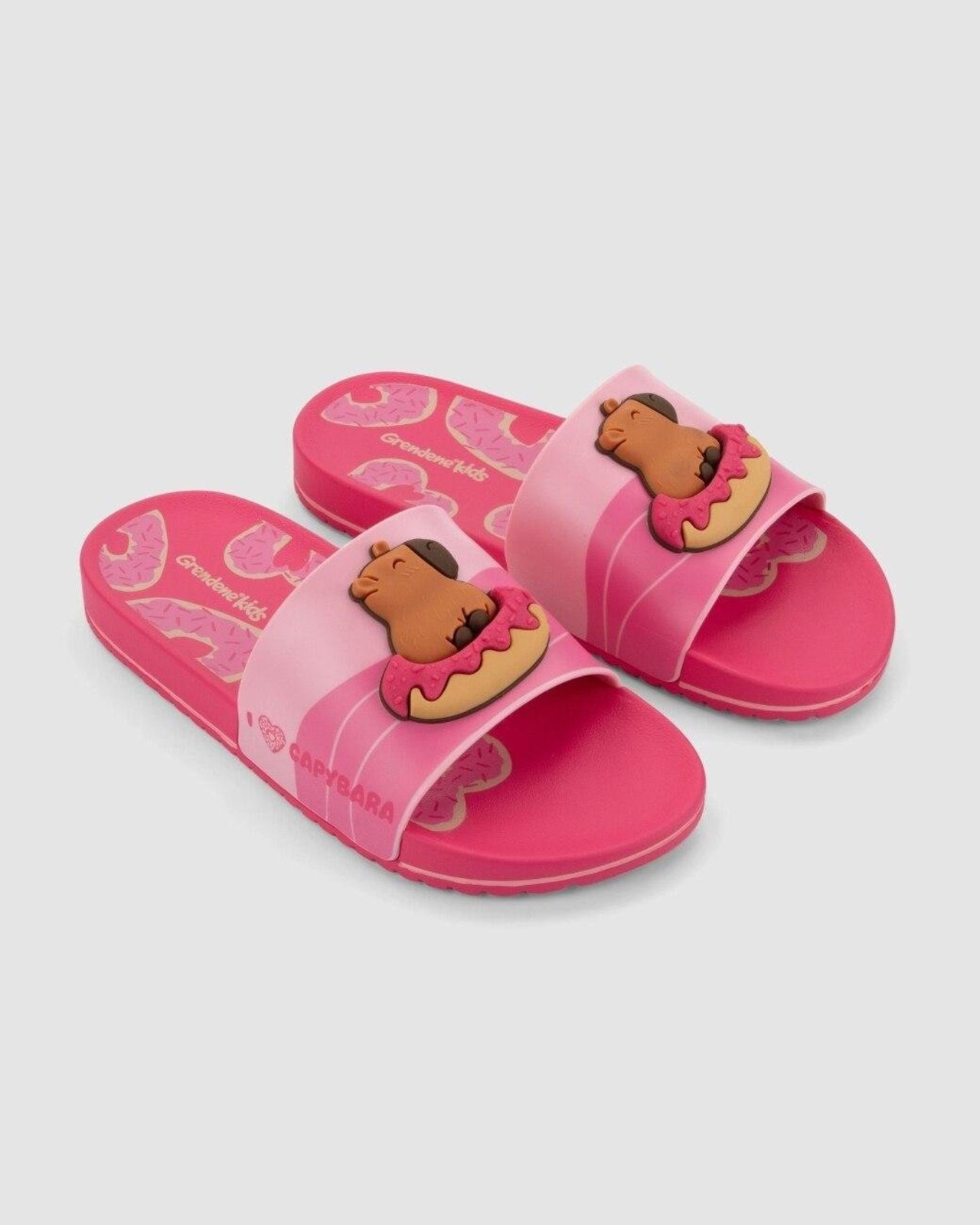 Infantil - Chinelo Slide Grendene Capi Mania Rosa