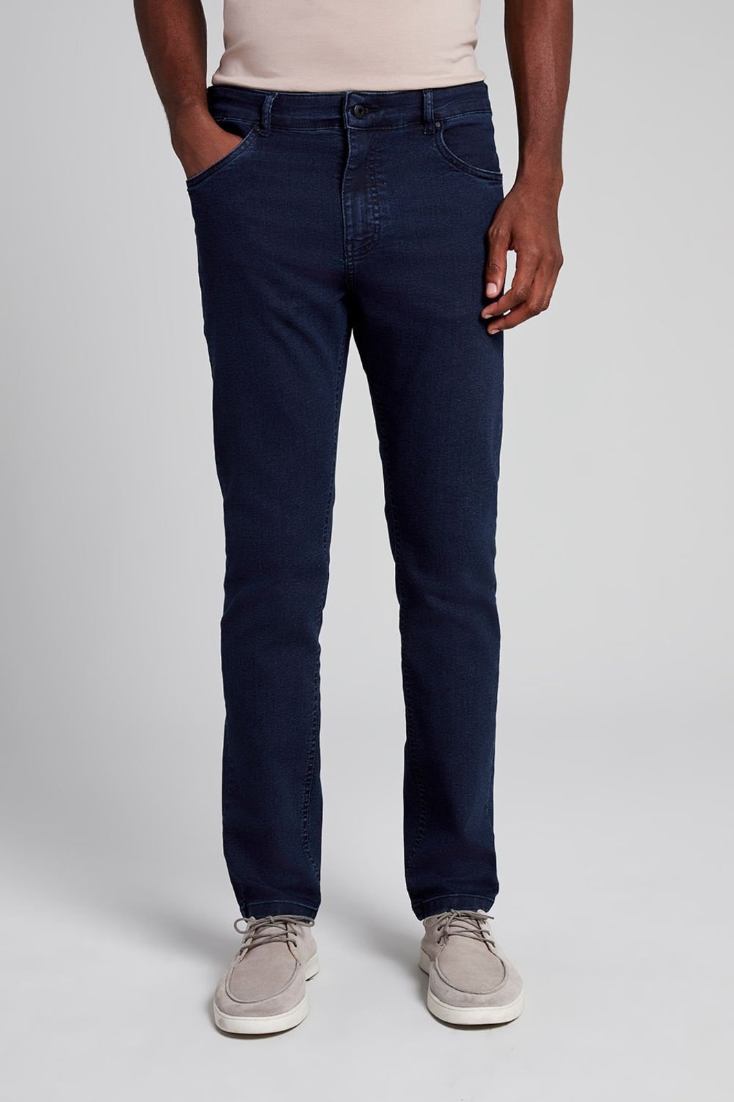 HIGHSTIL Calça Jeans Slim Fit - Lavagem Escura
