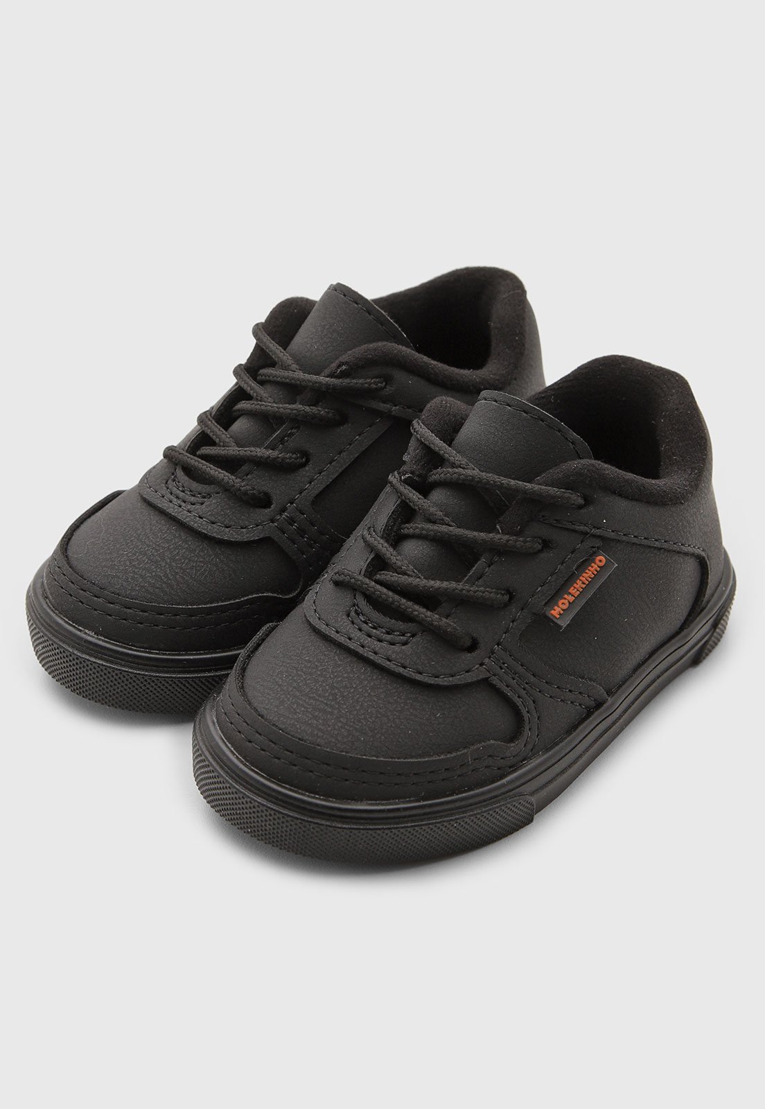 Infantil - Tênis Molekinho Cano Baixo Preto