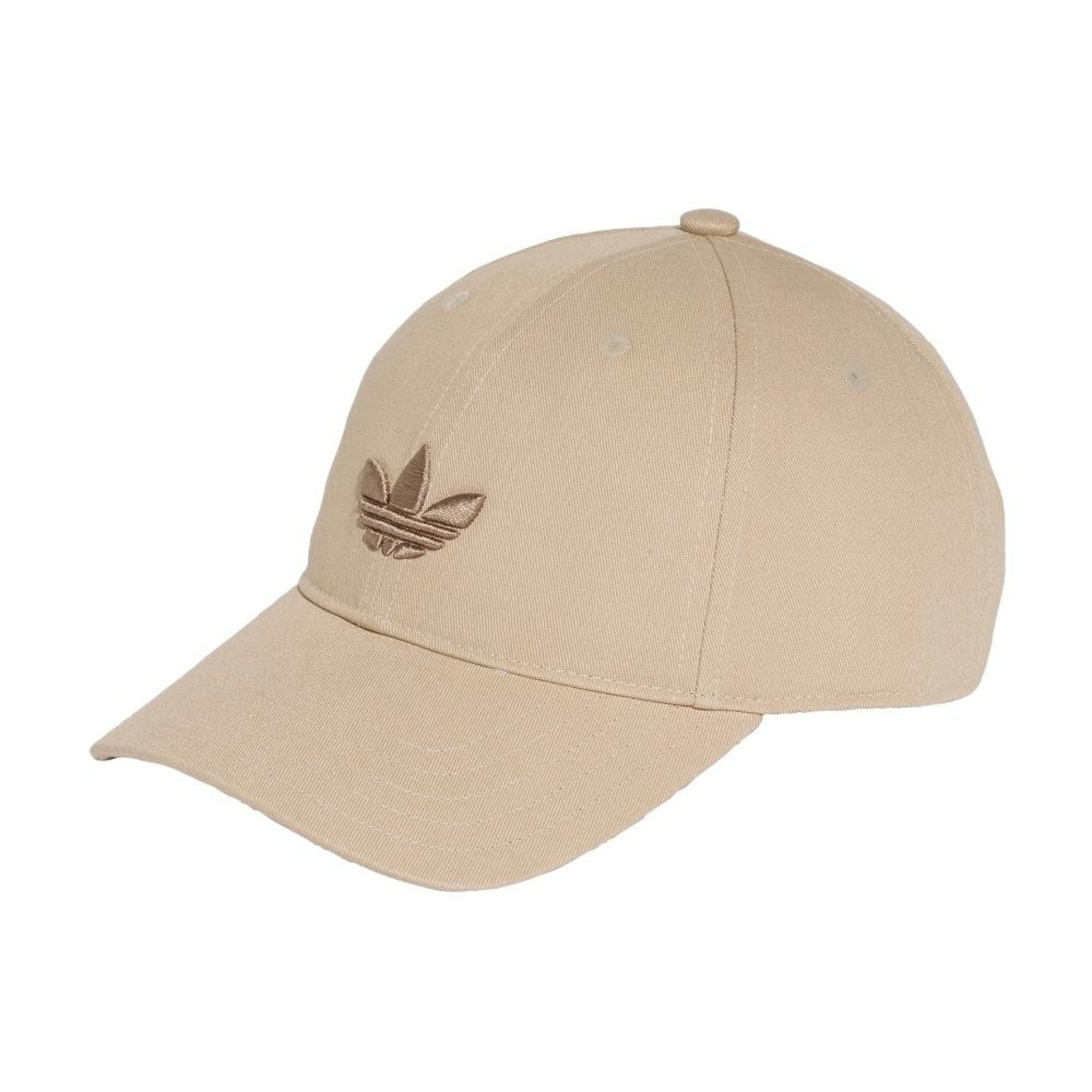 Boné de beisebol adicolor Classic Trefoil adidas Originals Bege