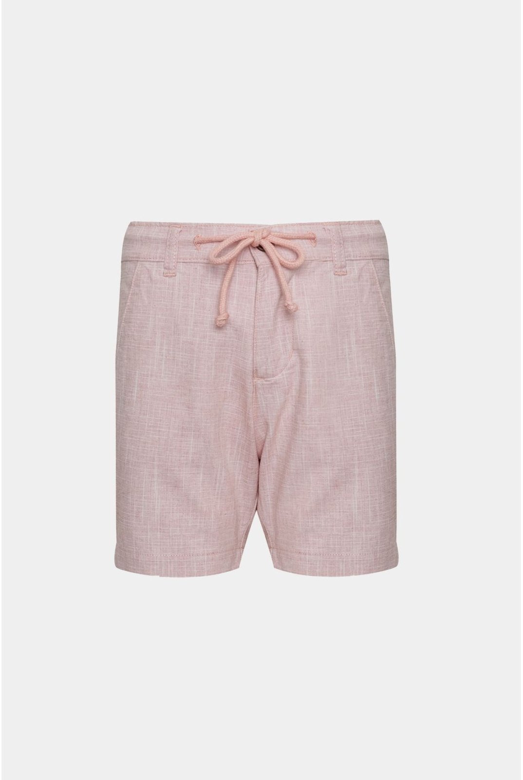 Vista 2 Infantil - Bermuda Aramis Chinho Flamê Colors Cordão Salmao rosa Aramis rosa