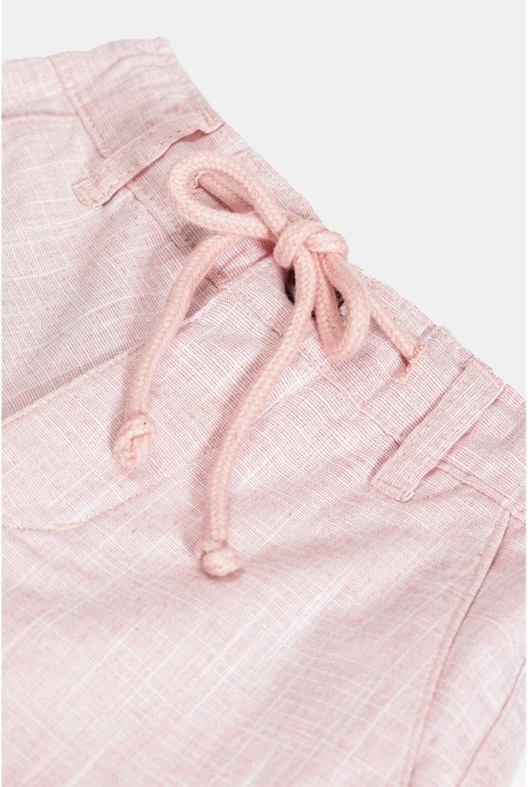 Vista 3 Infantil - Bermuda Aramis Chinho Flamê Colors Cordão Salmao rosa Aramis rosa
