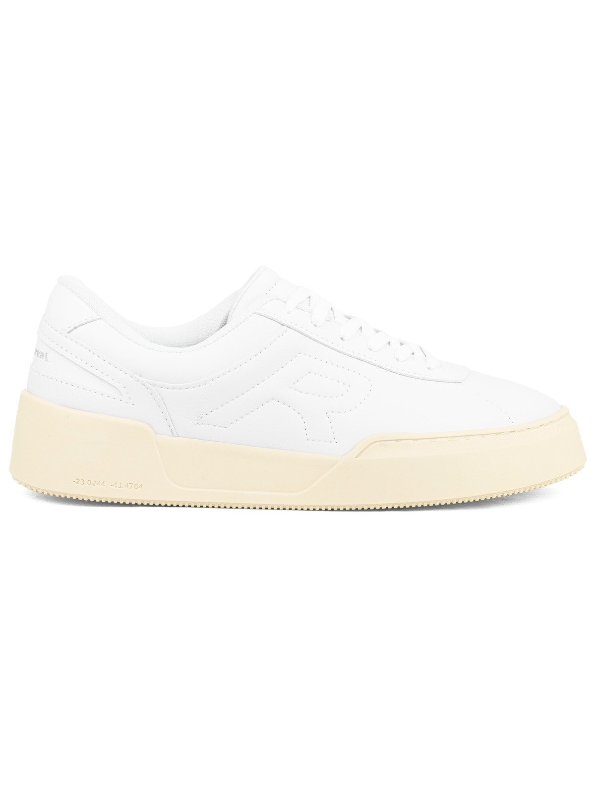 Tênis Masculino Reserva RSV Go Casual R.U.A Confortável Solado Alto Com Cadarço Branco