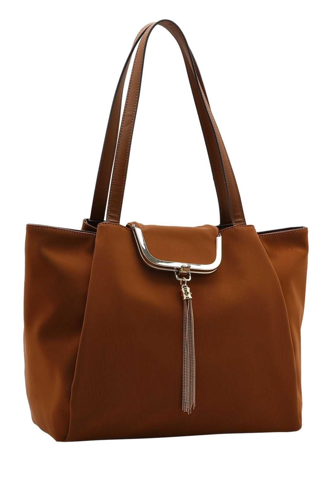 Bolsa Feminina Chenson Ombro Sofisticado 3485823 Marrom