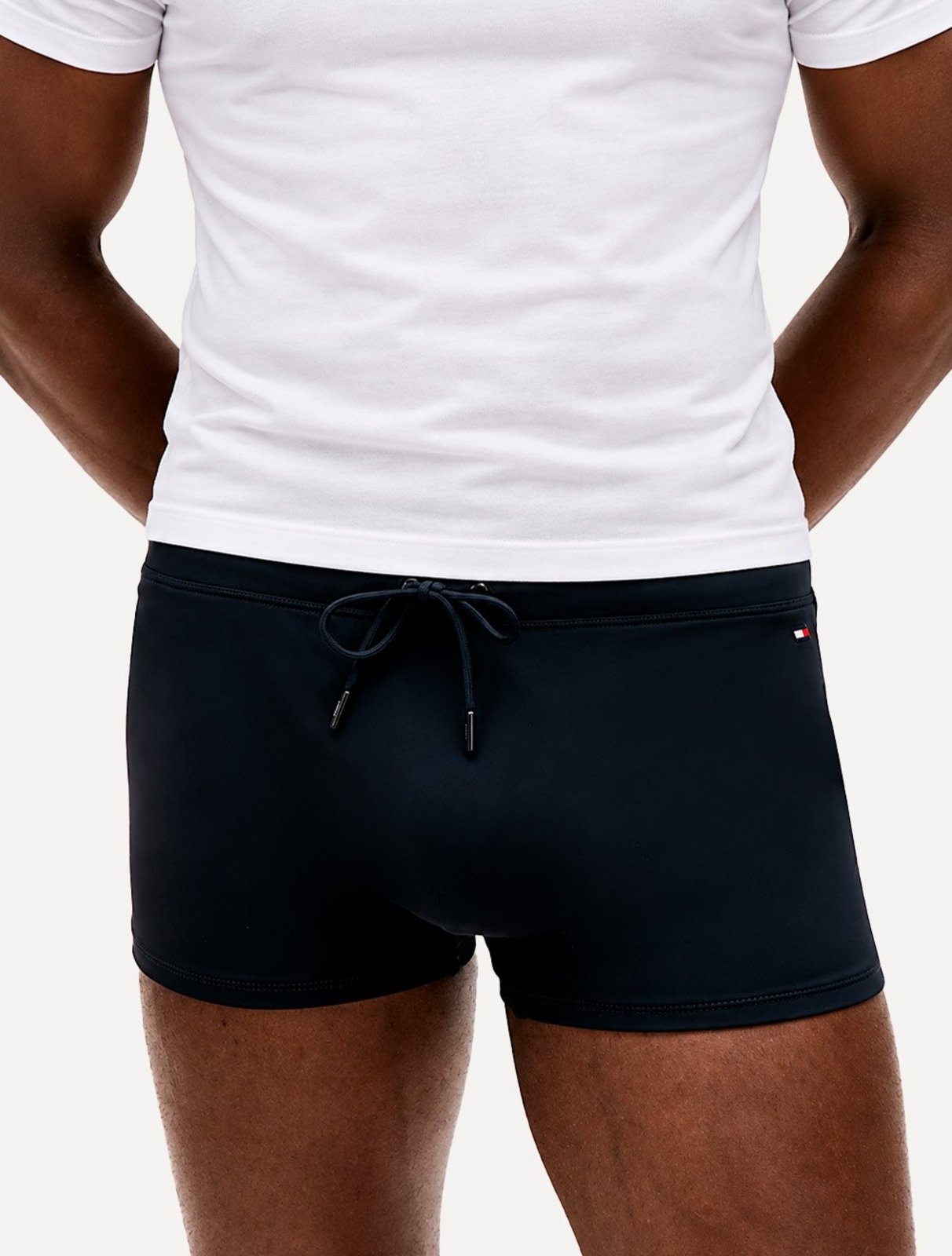 Sunga Tommy Hilfiger Masculina Trunk Logo Azul Marinho
