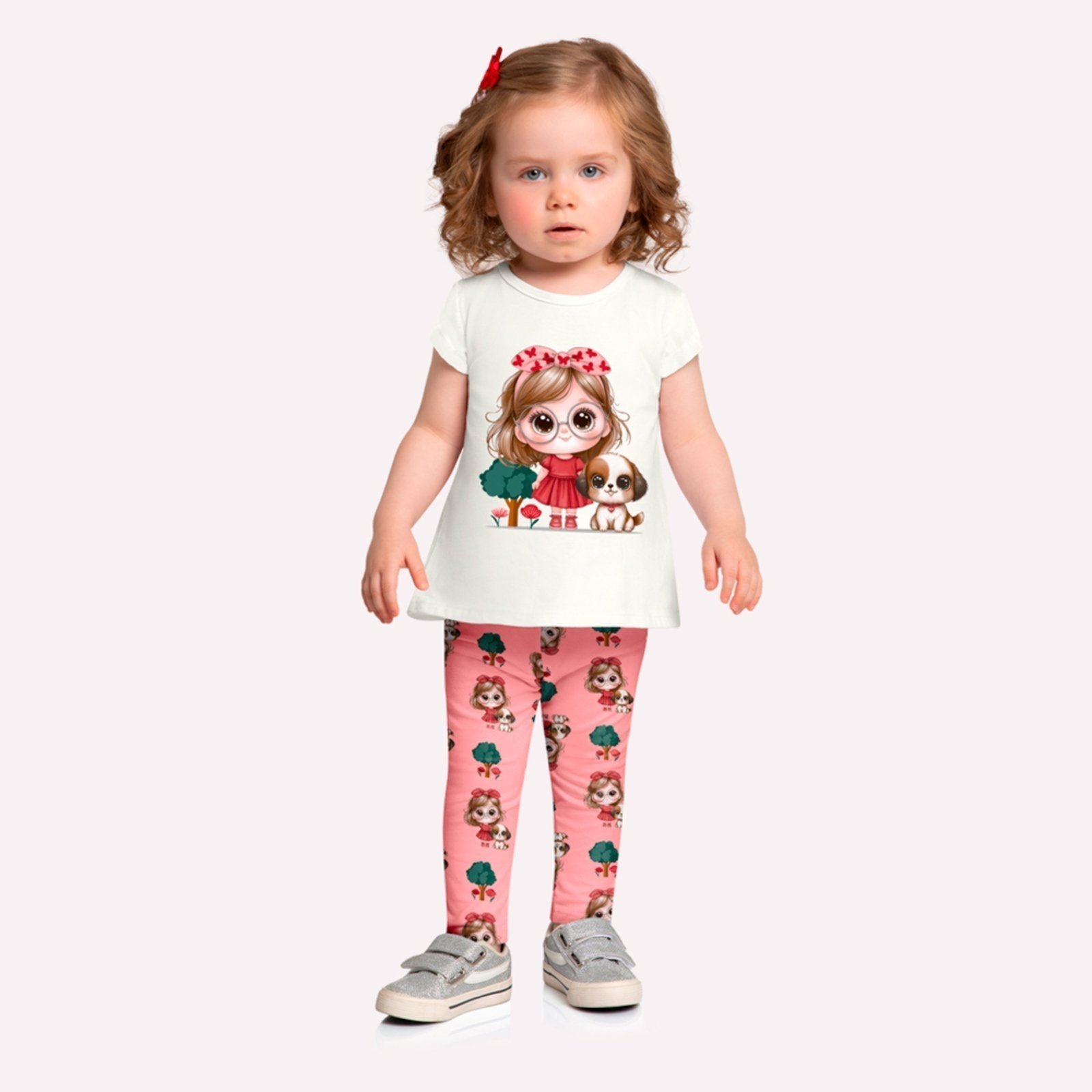 Infantil - Conjunto Menina Estampa Kyly