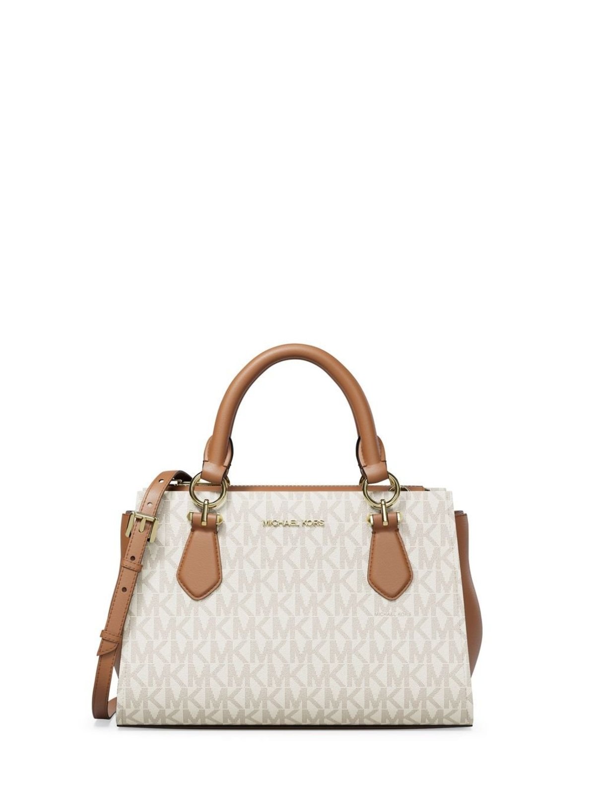 Vista 2 Bolsa Tiracolo Marilyn Pequena Em Logo 35F5G6AM1B150 branco branco