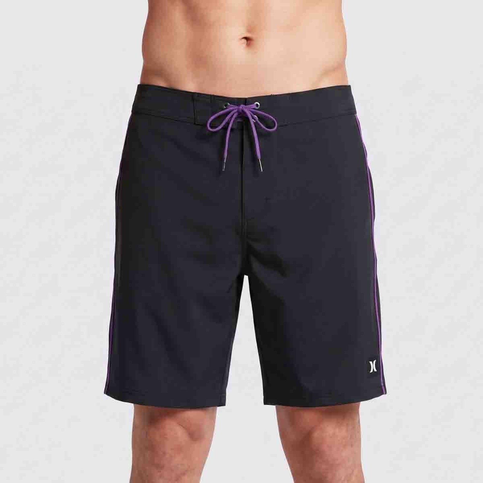 Bermuda Hurley Boardshorts Neon IMP Preta