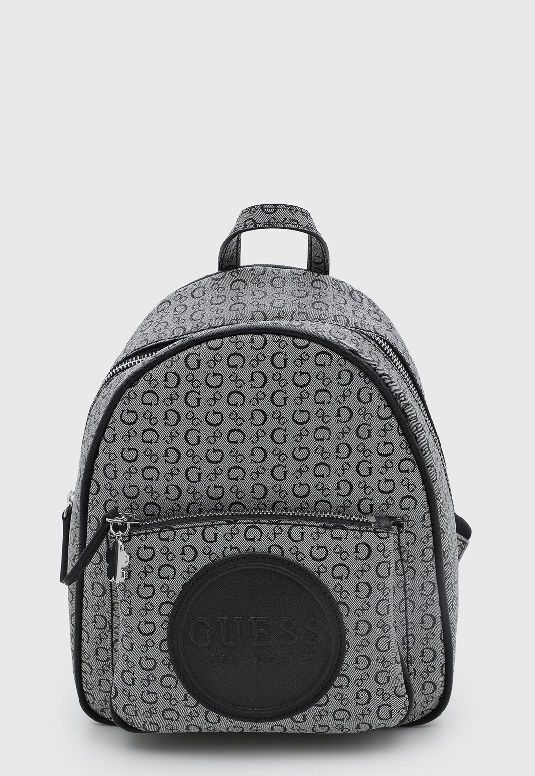 Mochila Feminina Guess Monograma Cinza