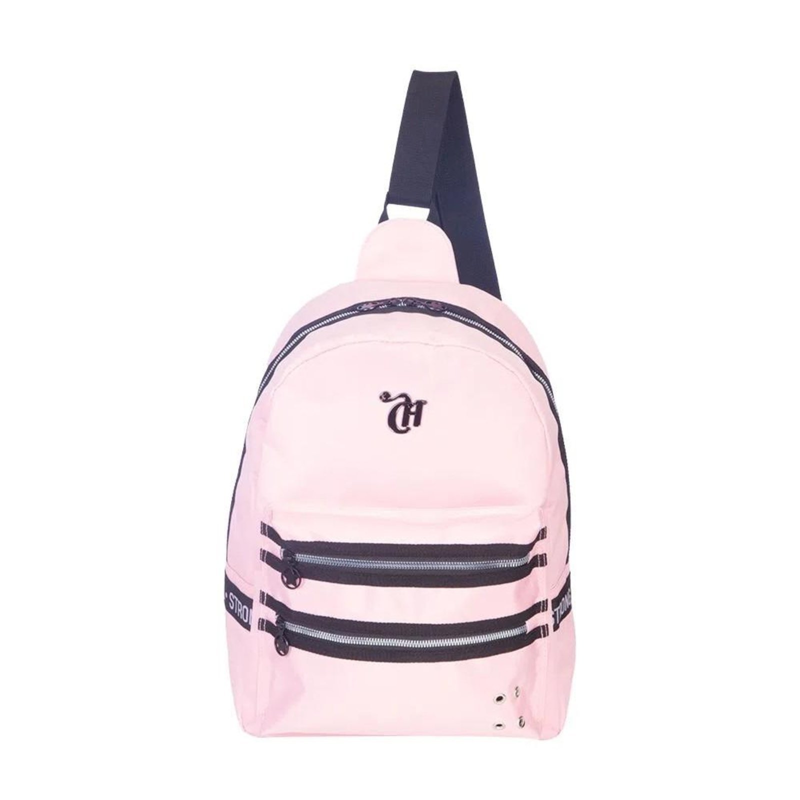 Vista 2 Infantil - Mochila Sestini Capricho Street Love 15 Litros Rosa incolor rosa Sestini incolor rosa