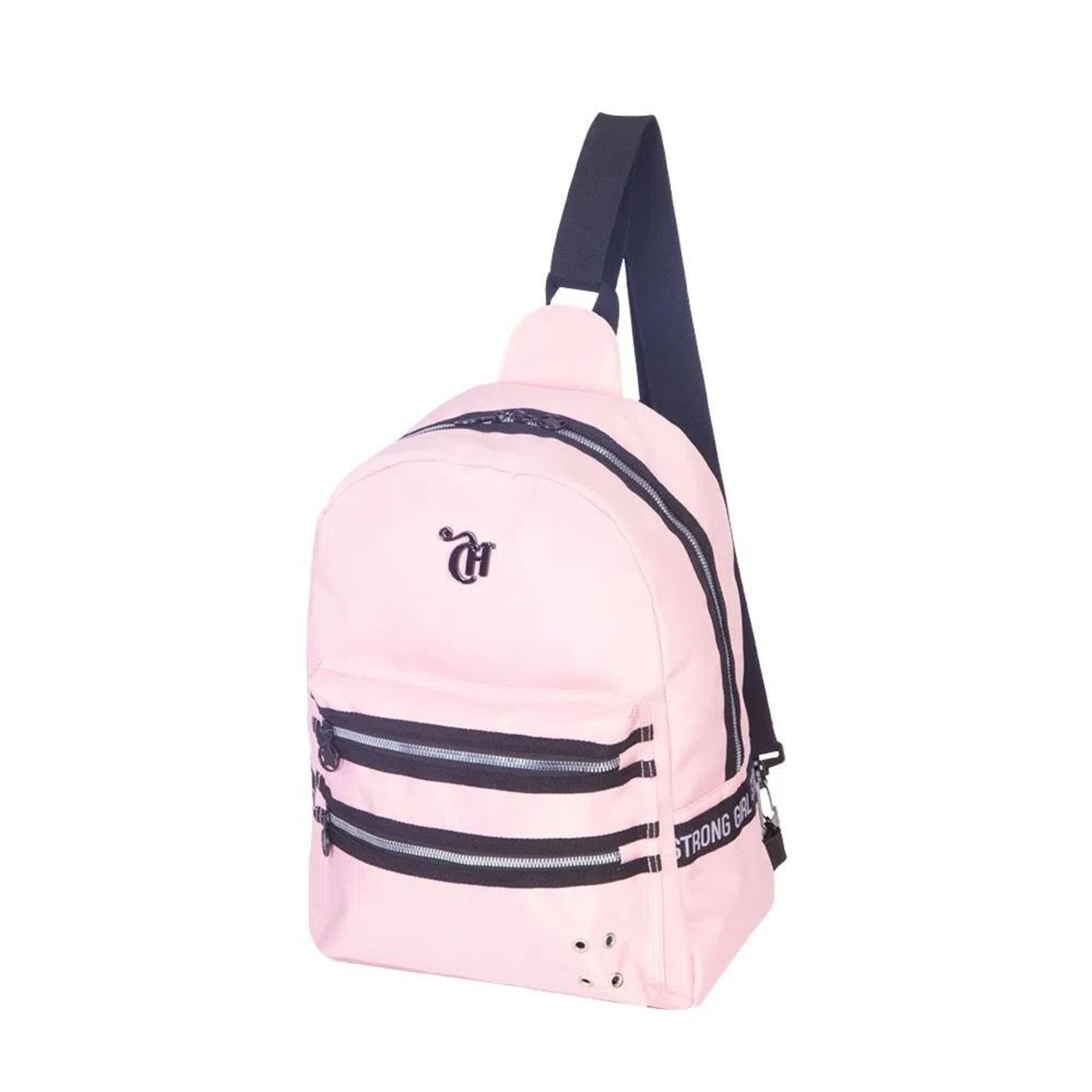 Vista 3 Infantil - Mochila Sestini Capricho Street Love 15 Litros Rosa incolor rosa Sestini incolor rosa