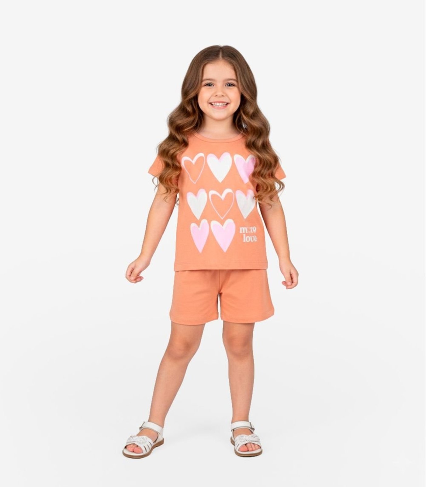 Infantil - Conjunto Menina Seletc Marrom