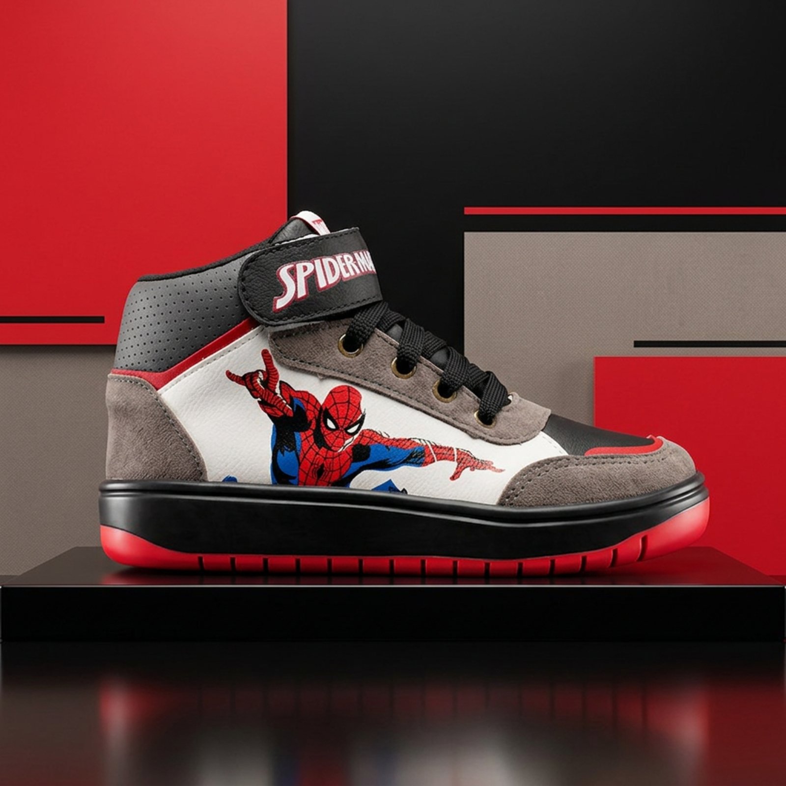 Infantil - Bota Disney Spider-Man Cano Médio