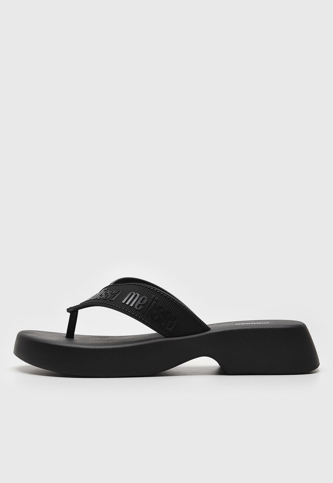Sandália Flatform Melissa M-Lover Preta