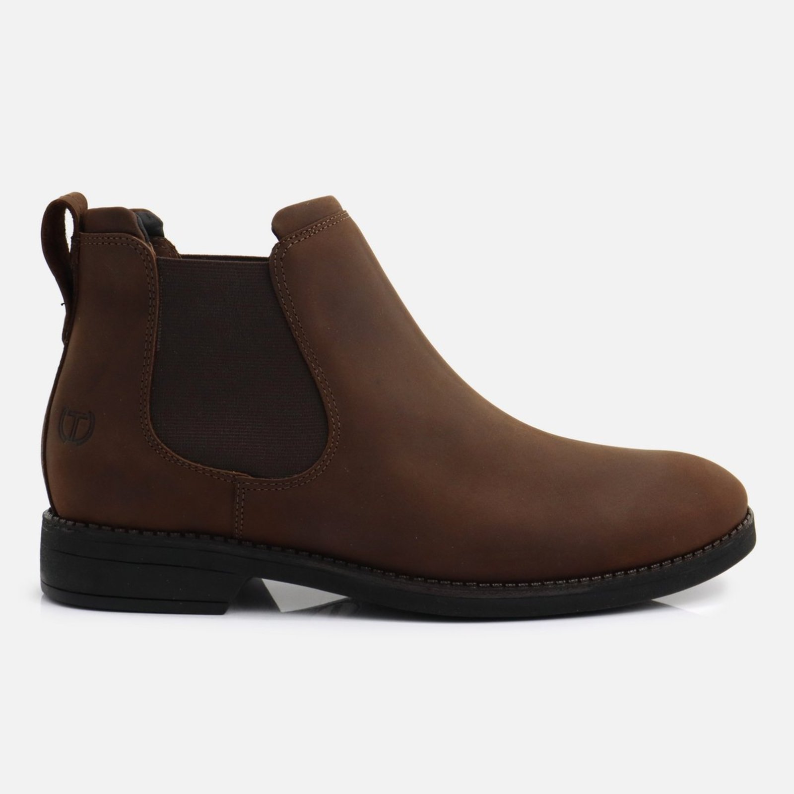 Botina Masculina Couro Legítimo Conforto Extremo Solado Antiderrapante Estilo Premium Durabilidade Máxima