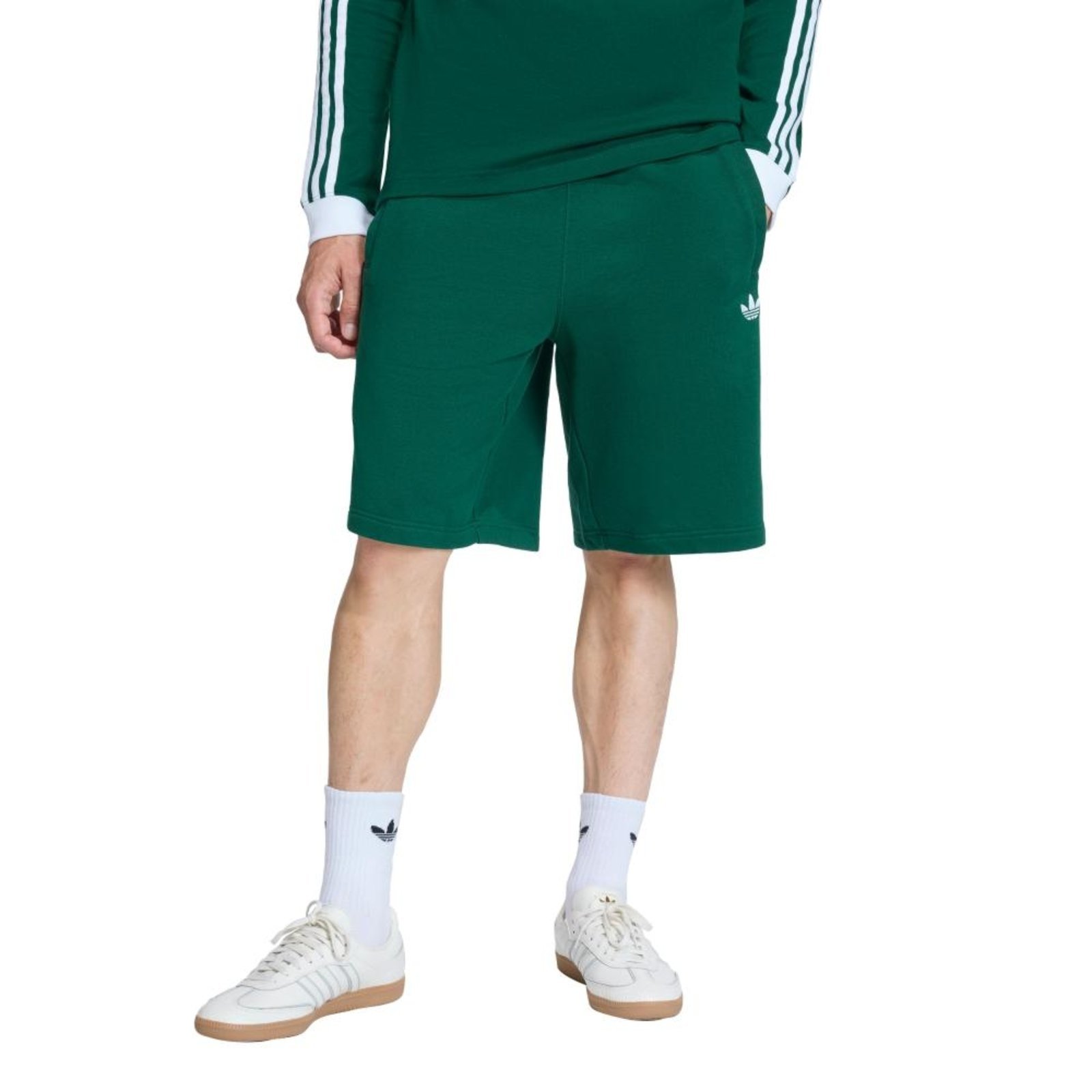 SHORTS 3 LISTRAS adidas Originals Verde