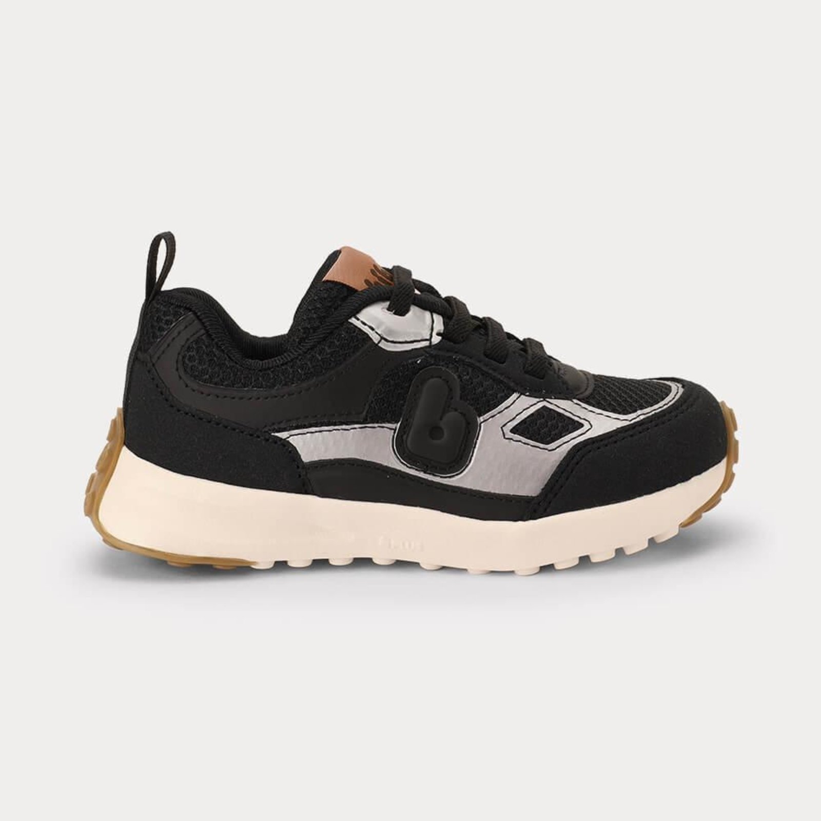Vista 2 Infantil - Tênis Bibi Jogging com Prata Calçados Bibi branco Calçados Bibi branco