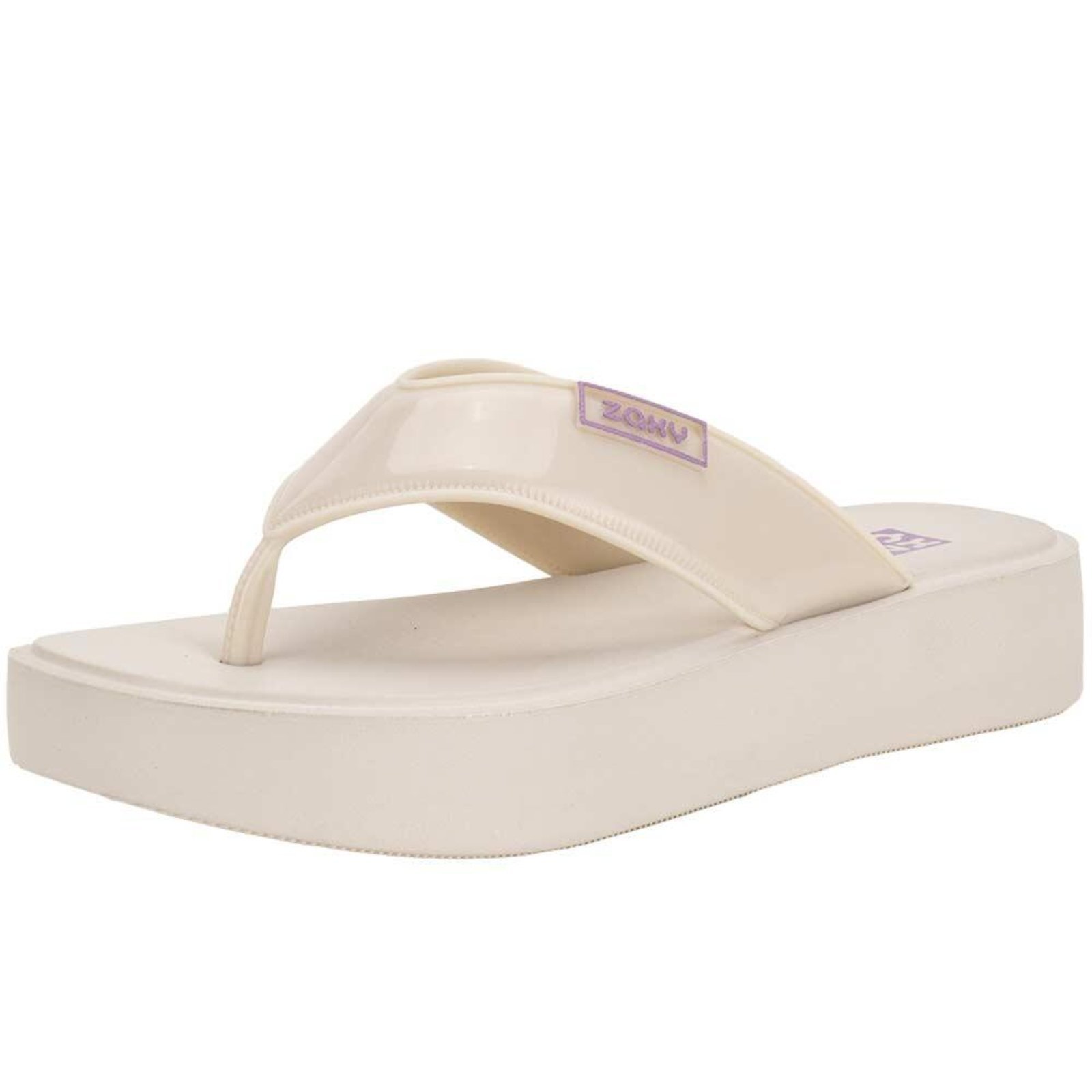 Tamanco Feminino Flat Trend Zaxy 19121 3299121 Bege
