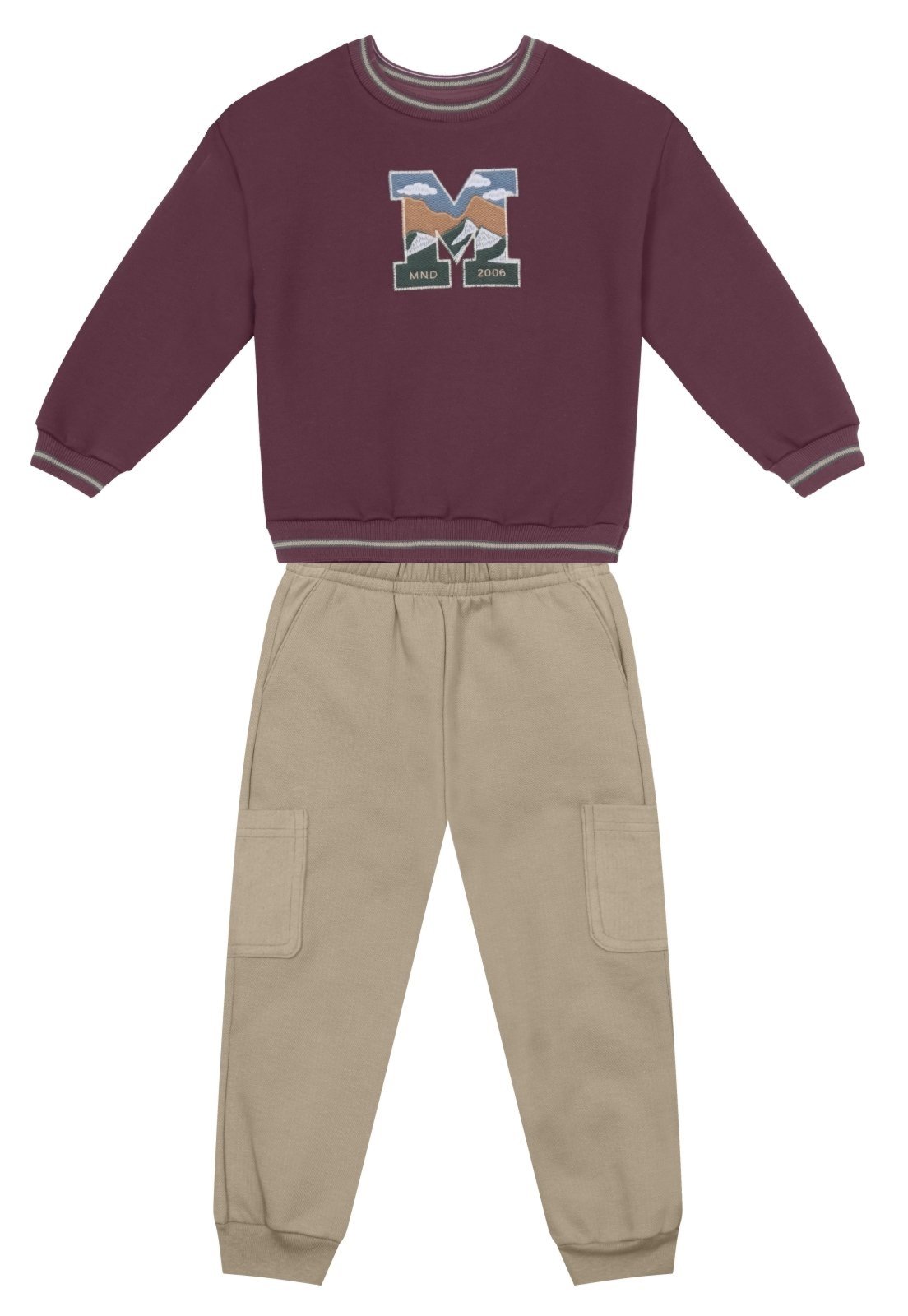 Infantil - Conjunto menino de natureza Mundi