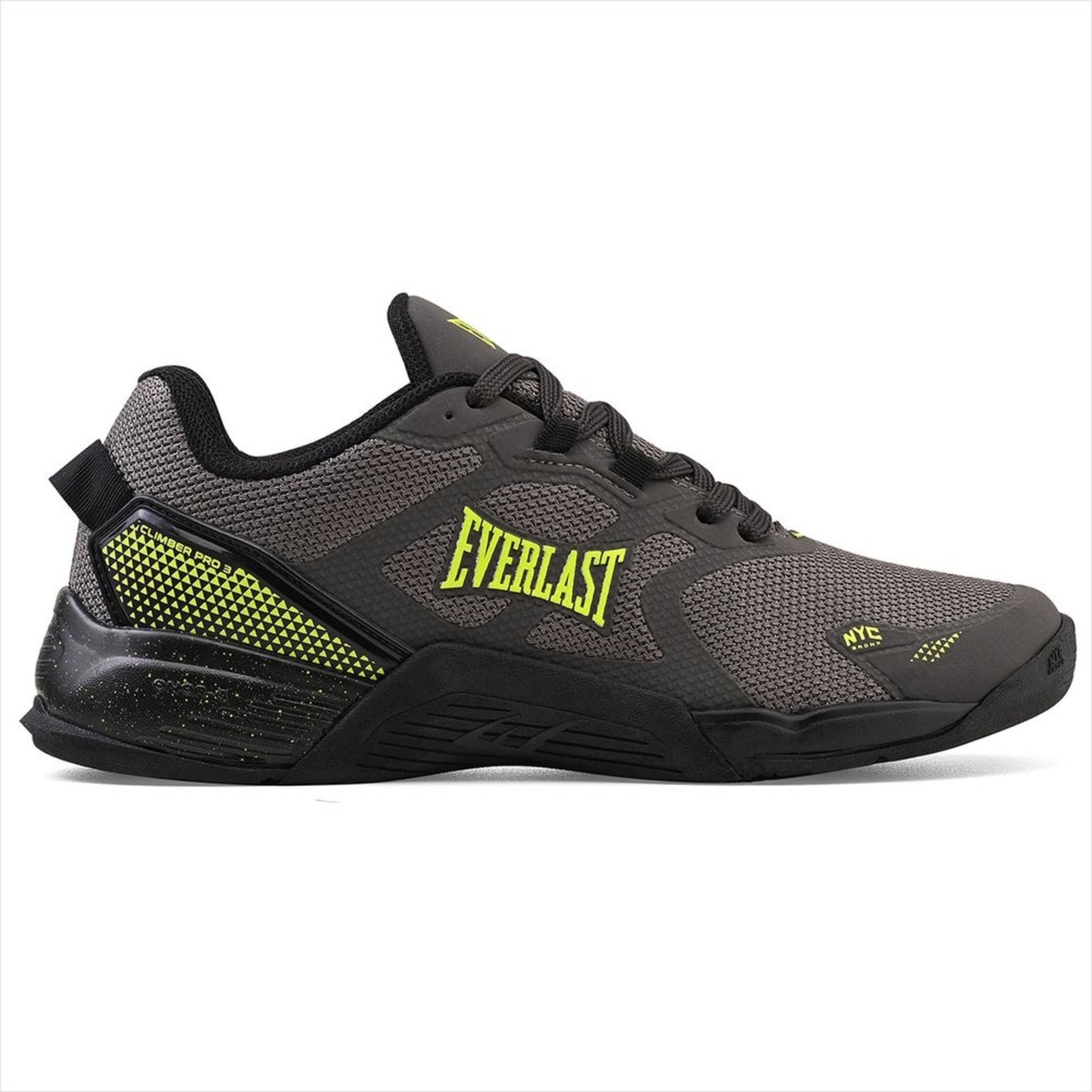 Tênis Everlast Climber Pro 3 Feminino – Grafite/Amarelo