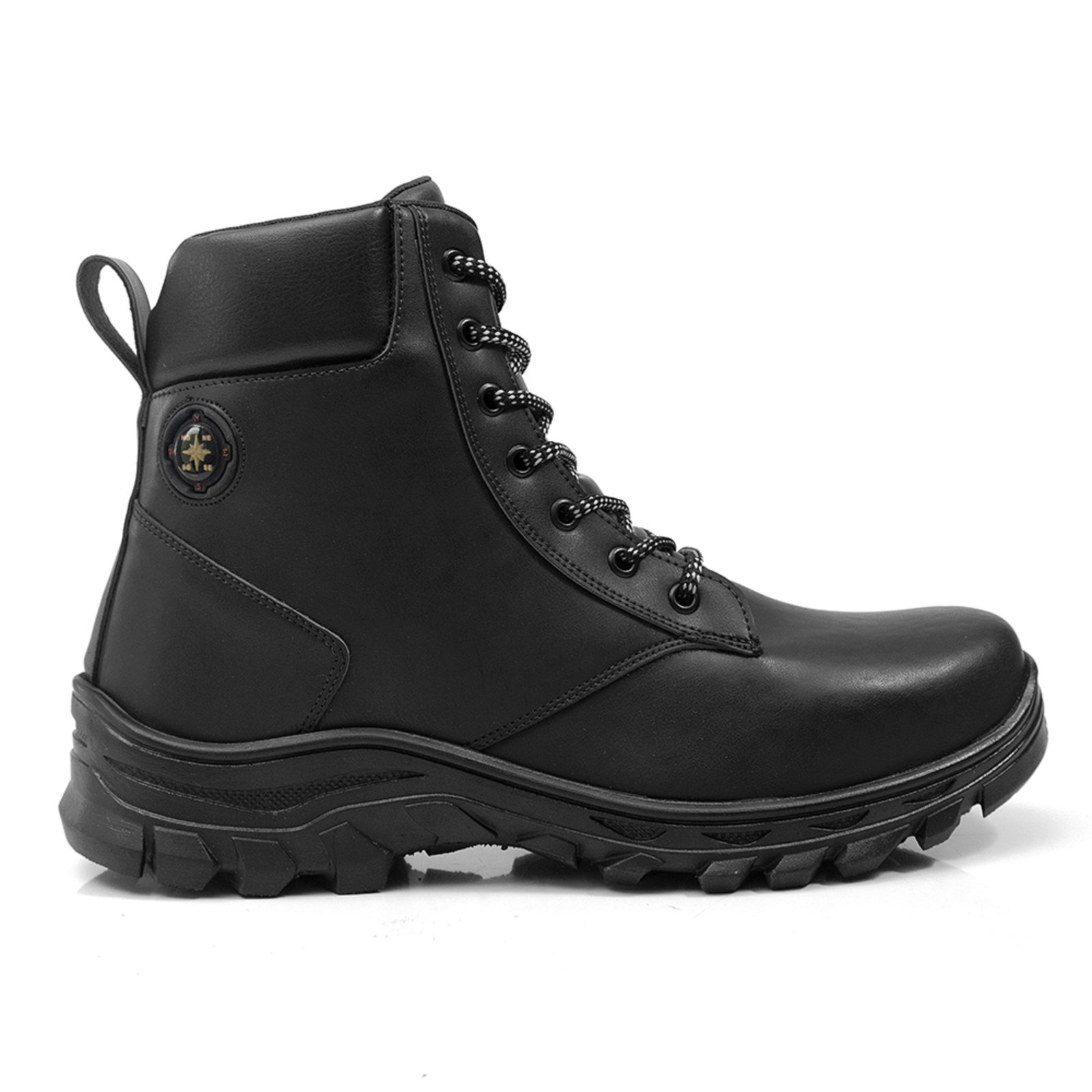 Bota Masculina Adventure Coturno Segurança Preto
