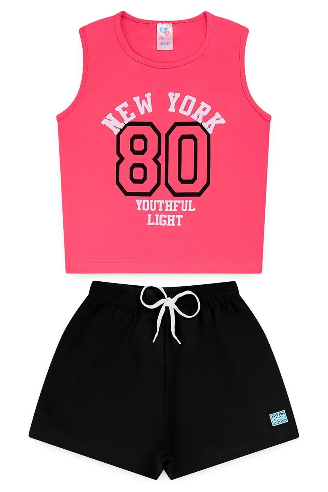 Infantil - Conjunto Juvenil Verão Feminino New York