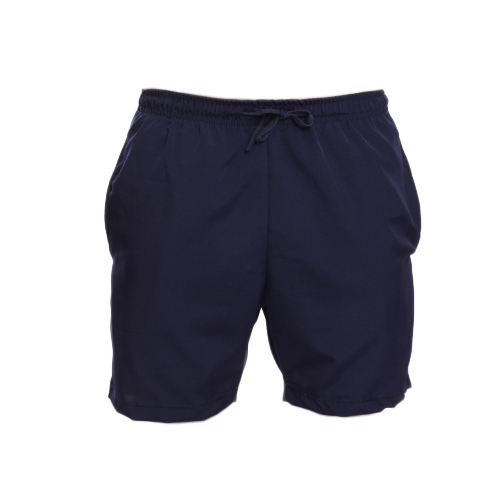 Short Tactel Masculino Adulto Estilo Mauricinho Praia Piscina Azul Marinho