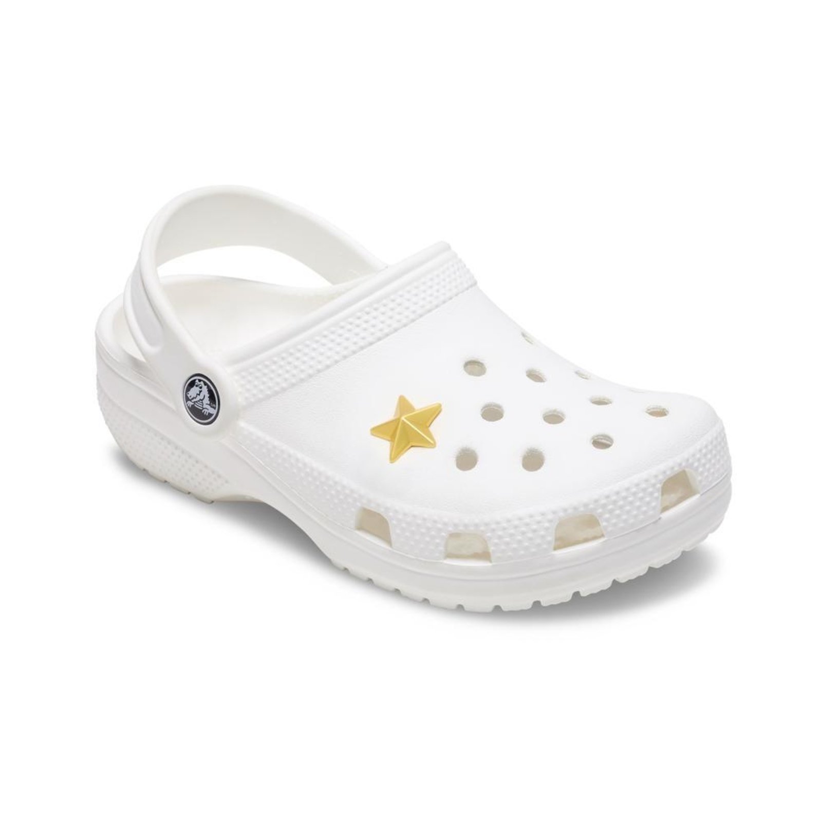 Vista 3 Infantil - Jibbitz™ Estrela Dourada Crocs branco Crocs branco