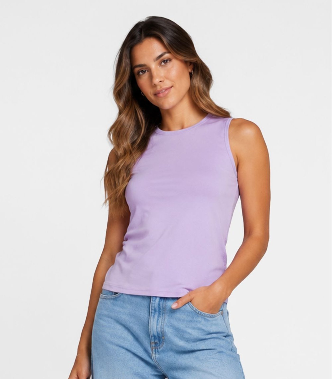 Regata Feminina Infinita Cor Roxo
