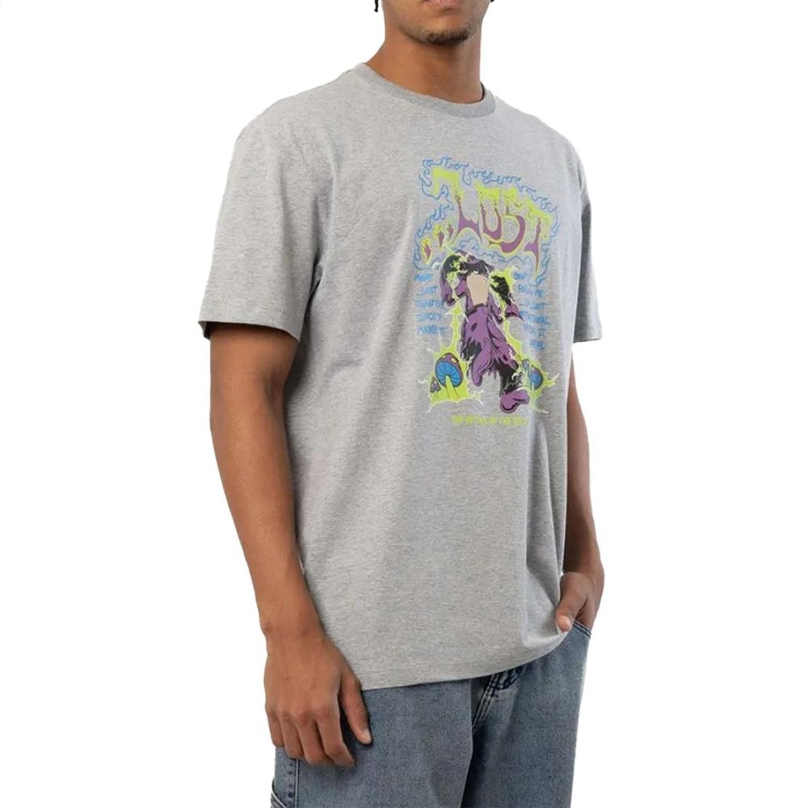 Camiseta Lost Wizards Return SM25 Masculina Mescla Médio