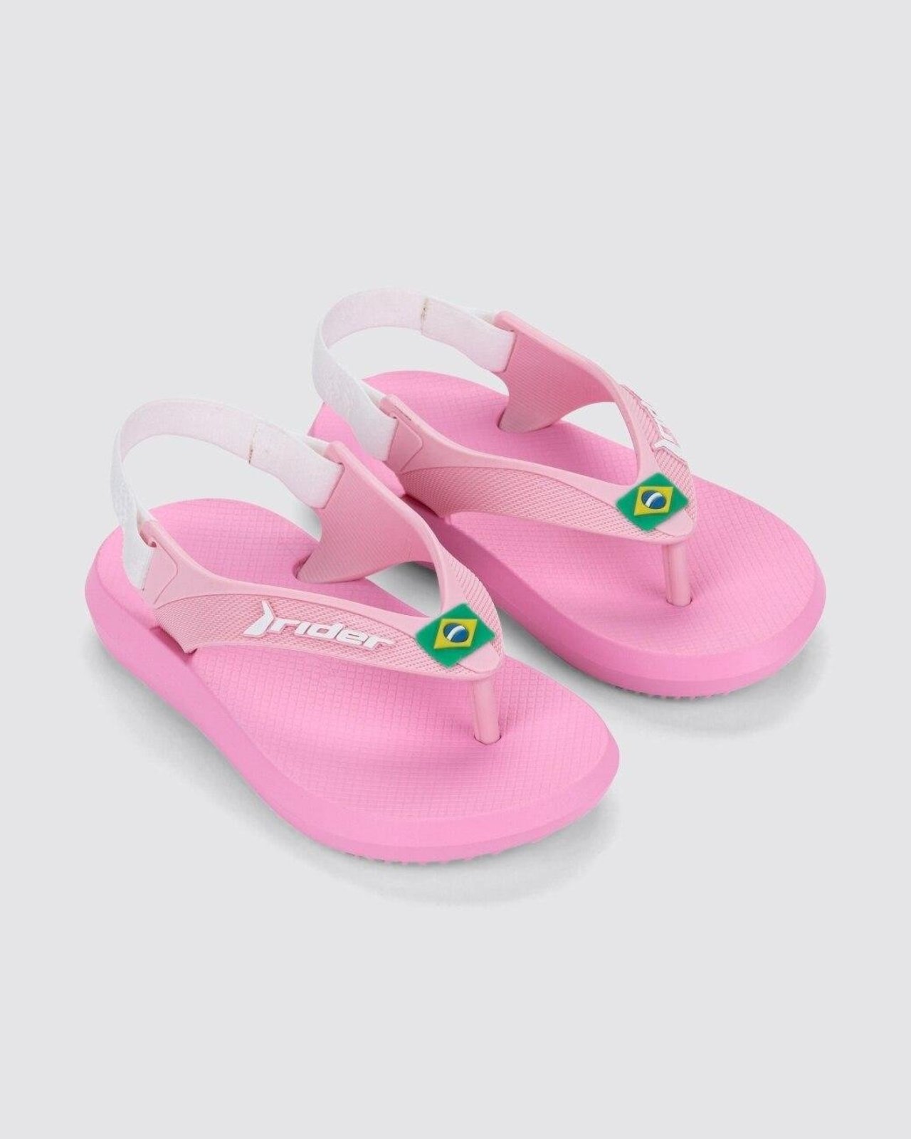 Infantil - Chinelo Rider R1 Brasil Rosa